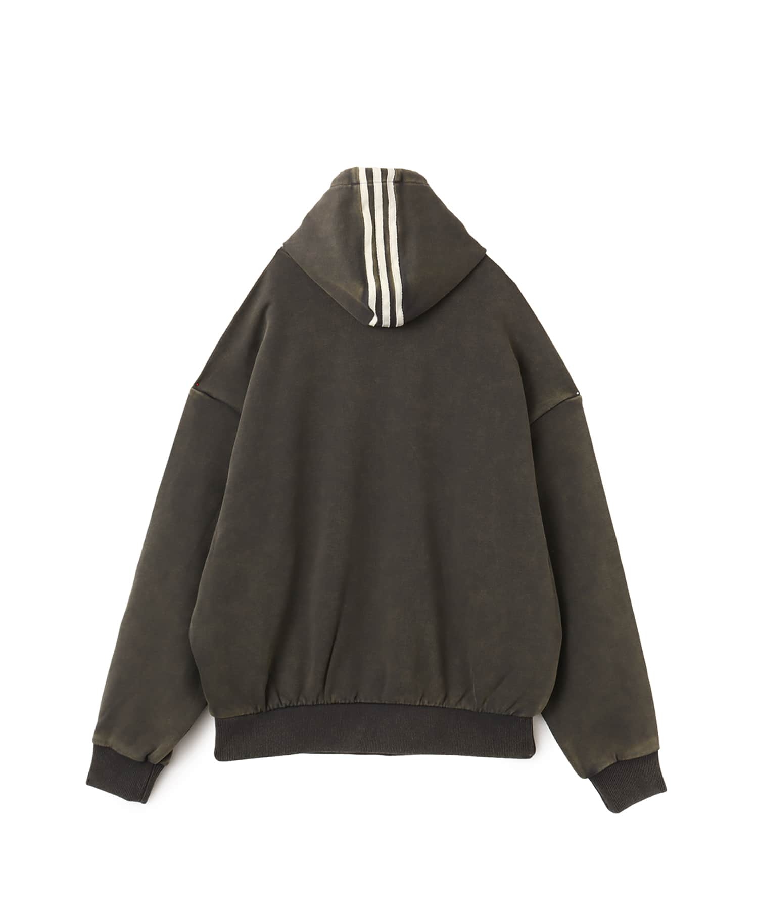 adidas by Avavav SHOULDERLESS HOODIE パワーレッド