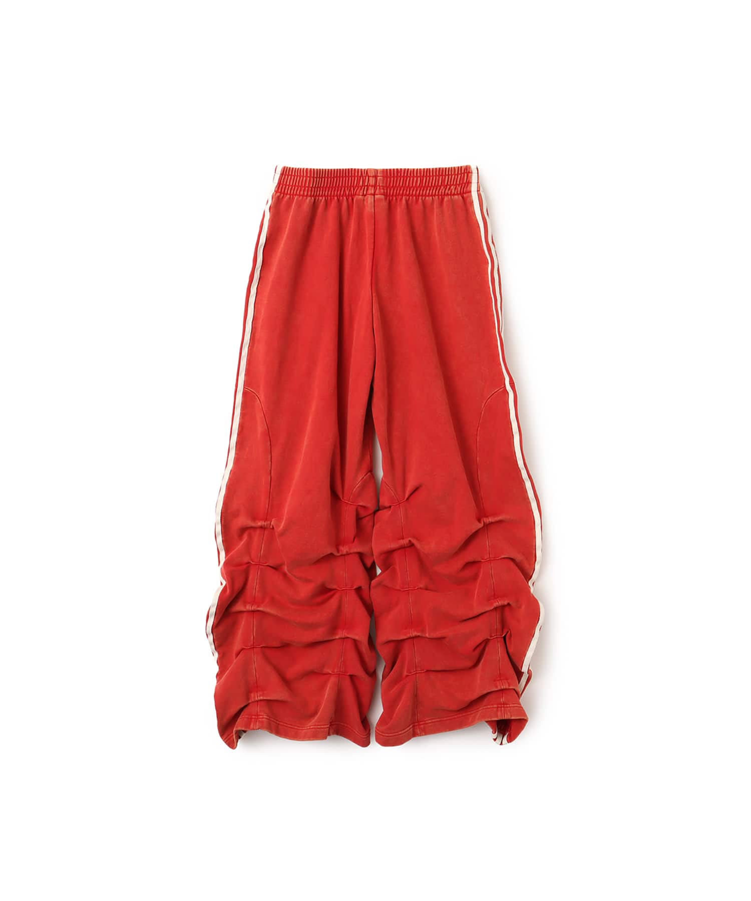 adidas by Avavav PLEATED TRACK PANTS パワーレッドの画像
