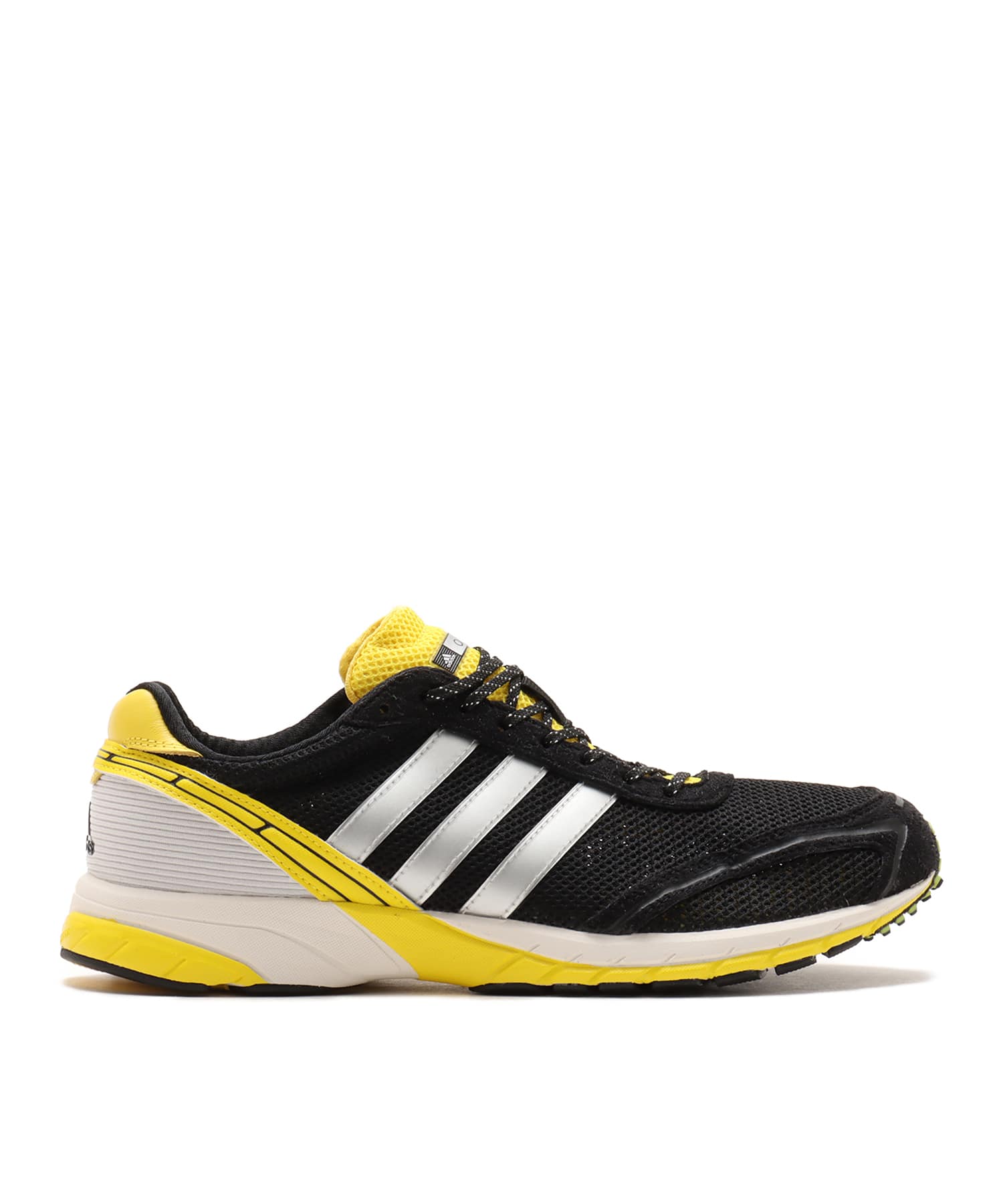 adidas ADIZERO ADIOS OG W CORE BLACK/SILVER METALLIC/YELLOWの画像