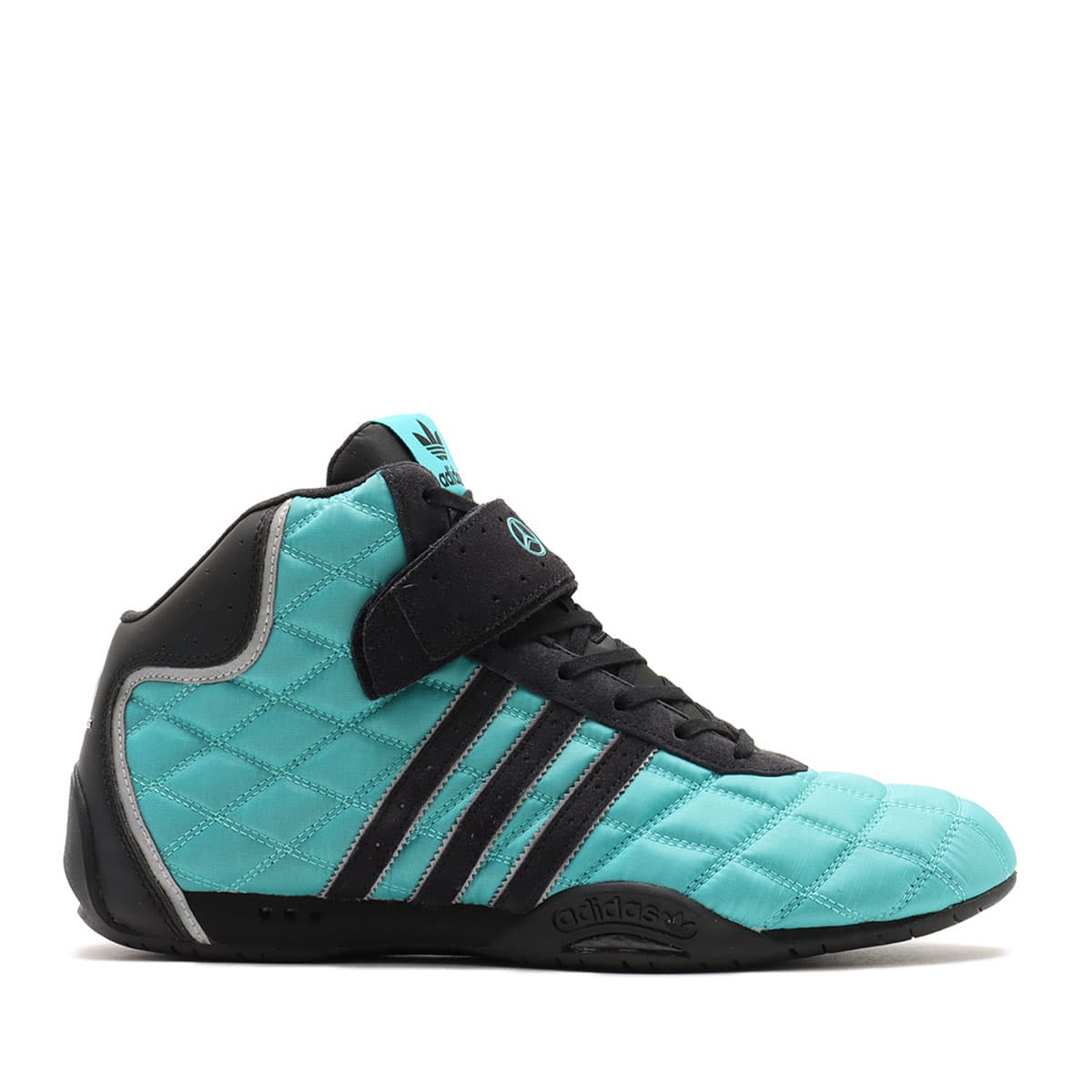 adidas ADIRACER HI Mercedes AMG PETRONAS F1 TEAM SEMI MINT RUSH/CORE BLACK/SILVER METALLICの画像