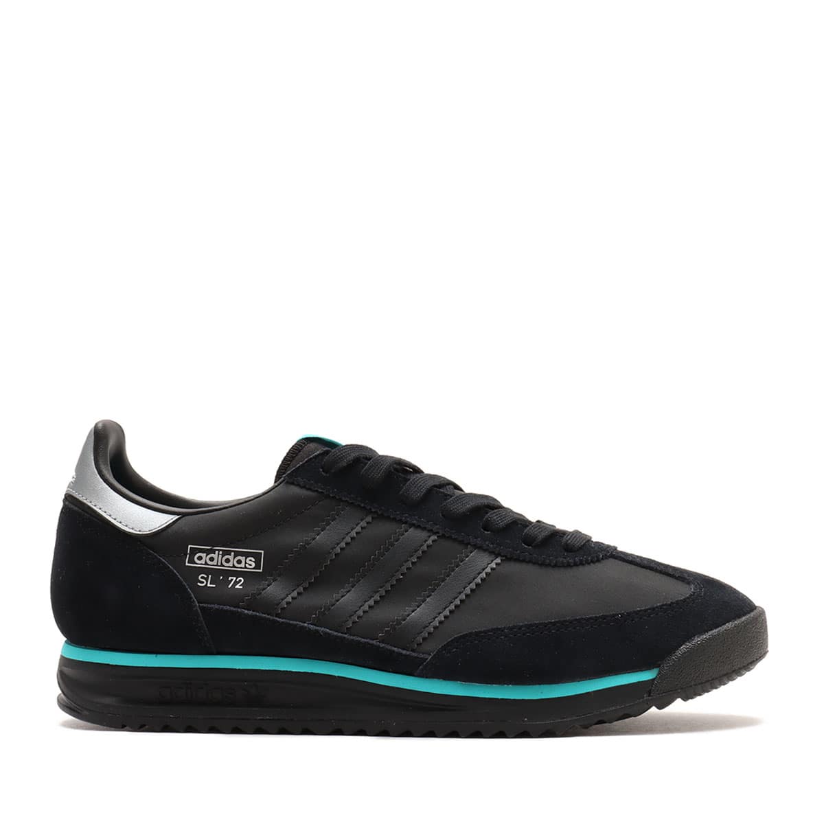 adidas SL 72 RS Mercedes AMG PETRONAS F1 TEAM CORE BLACK/CORE BLACK/SILVER METALLICの画像