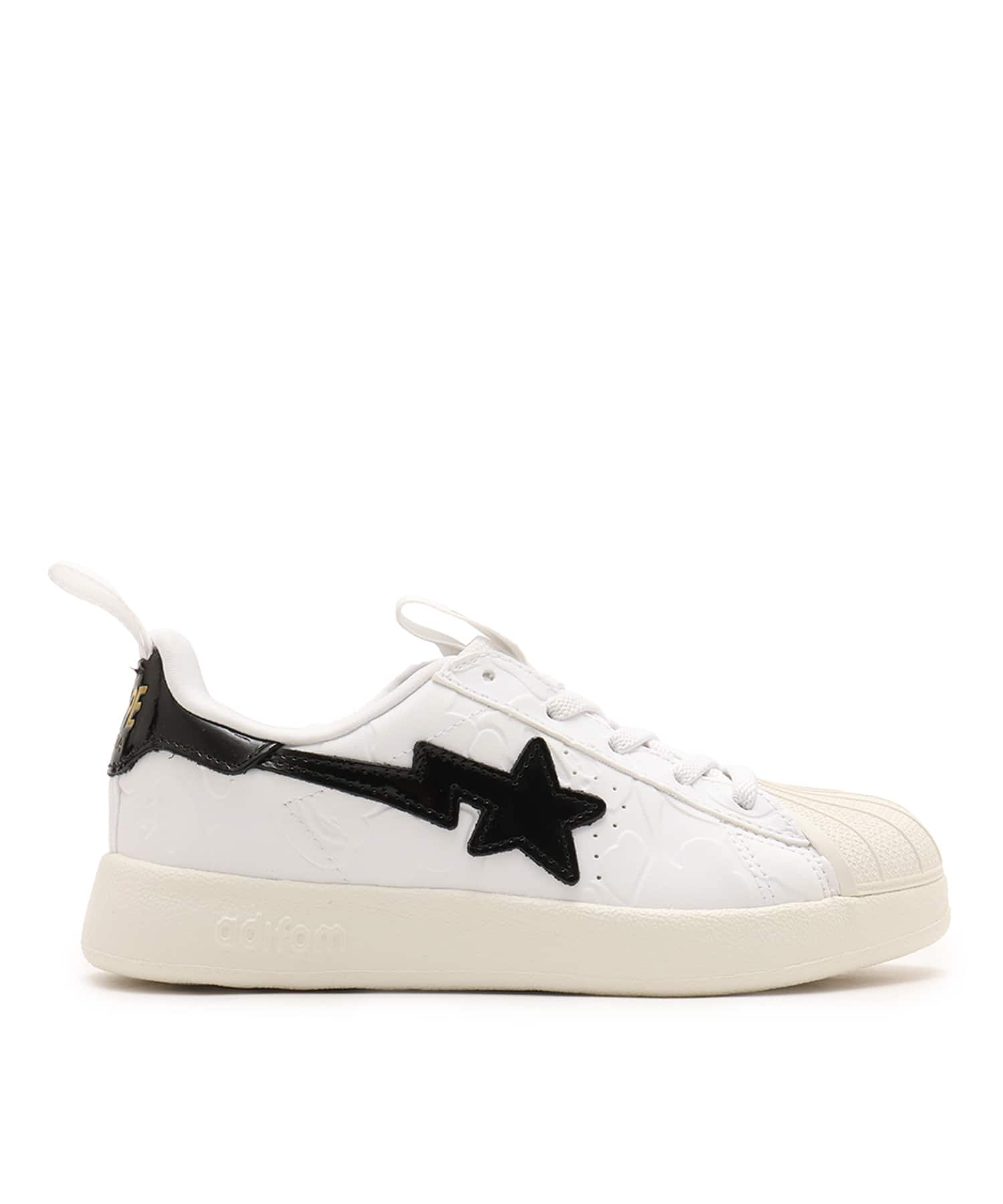 adidas ADIFOM SUPERSTAR 360 C BAPE FOOT WEAR WHITE/CORE BLACK/GOLD METALLICの画像