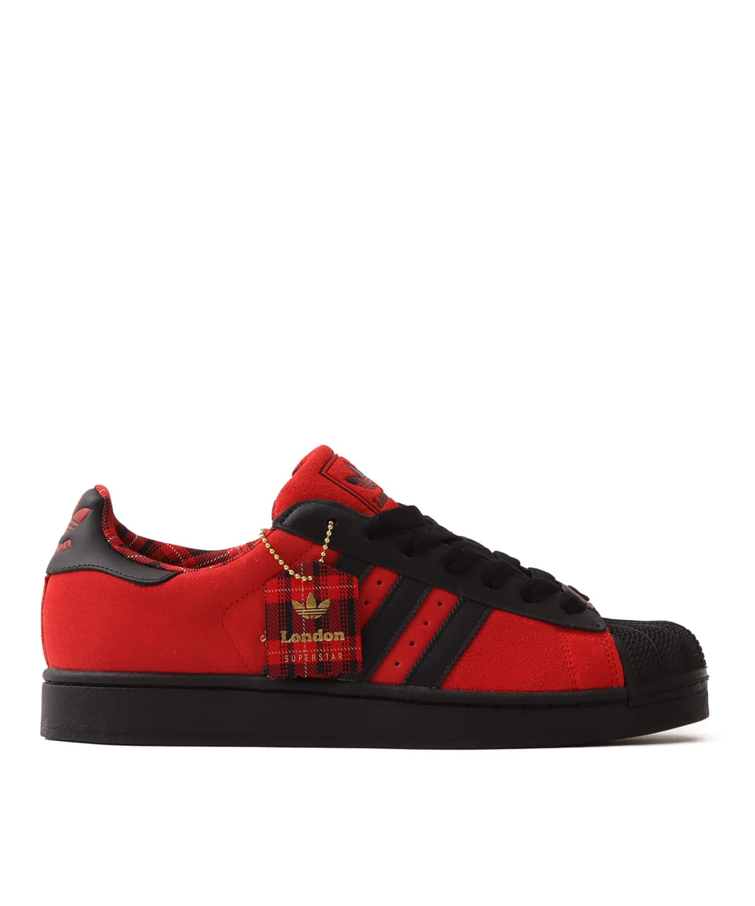 adidas SUPERSTAR II LONDON BETSCA/CBLACK/MAGOLDの画像