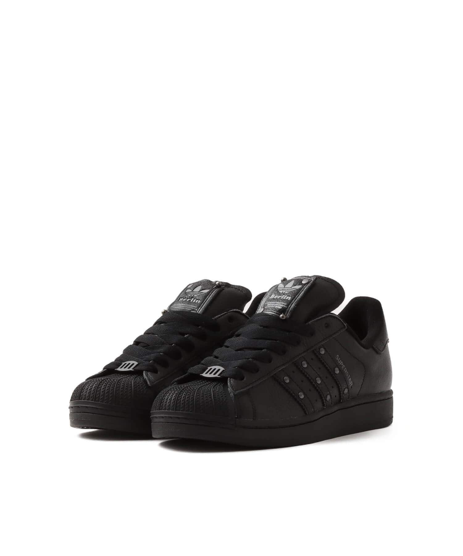 adidas SUPERSTAR II BERLIN CBLACK/CARBON/IRONMTの画像