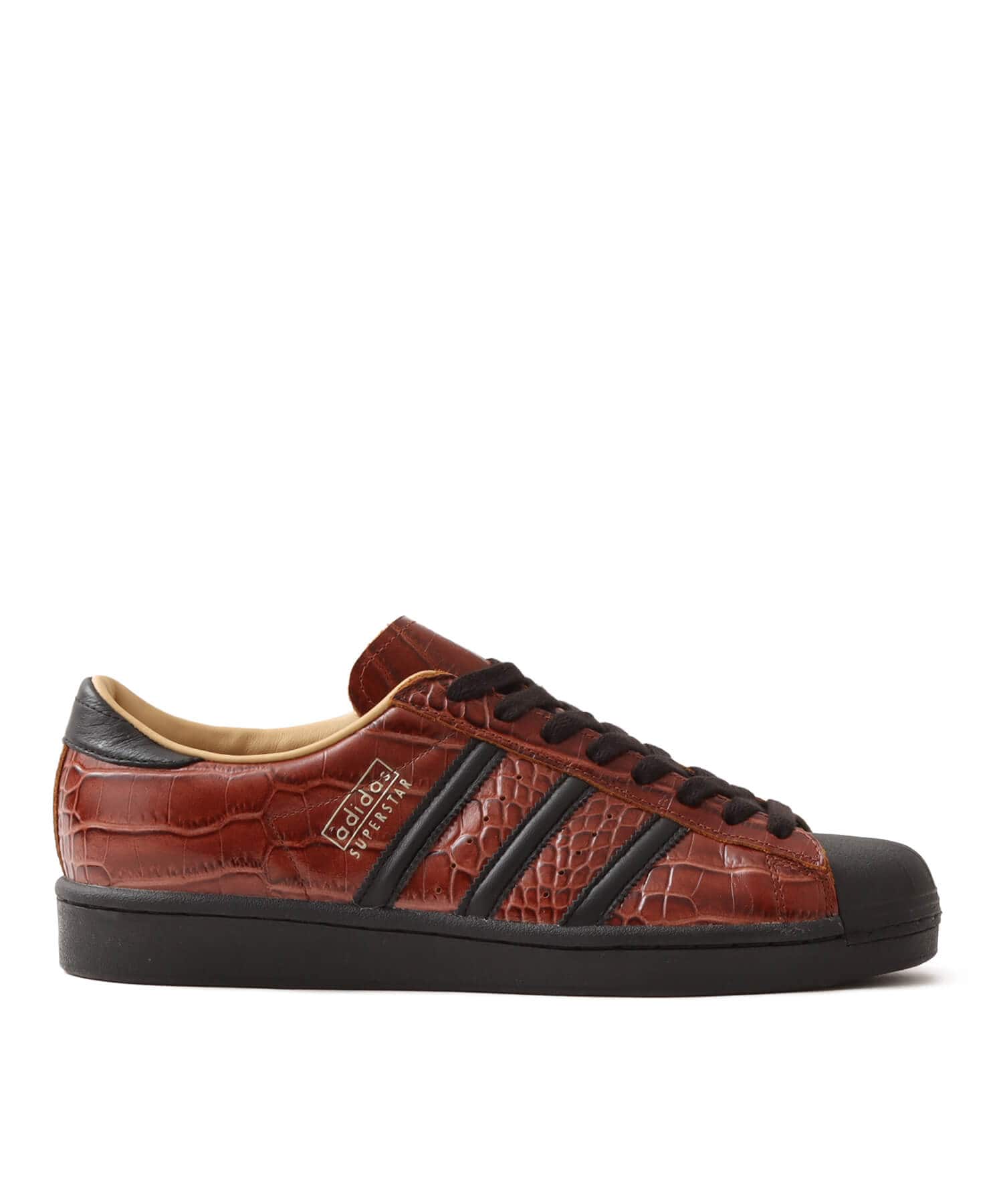 adidas SUPERSTAR VINTAGE FOXBRN/CBLACK/GOLBEIの画像
