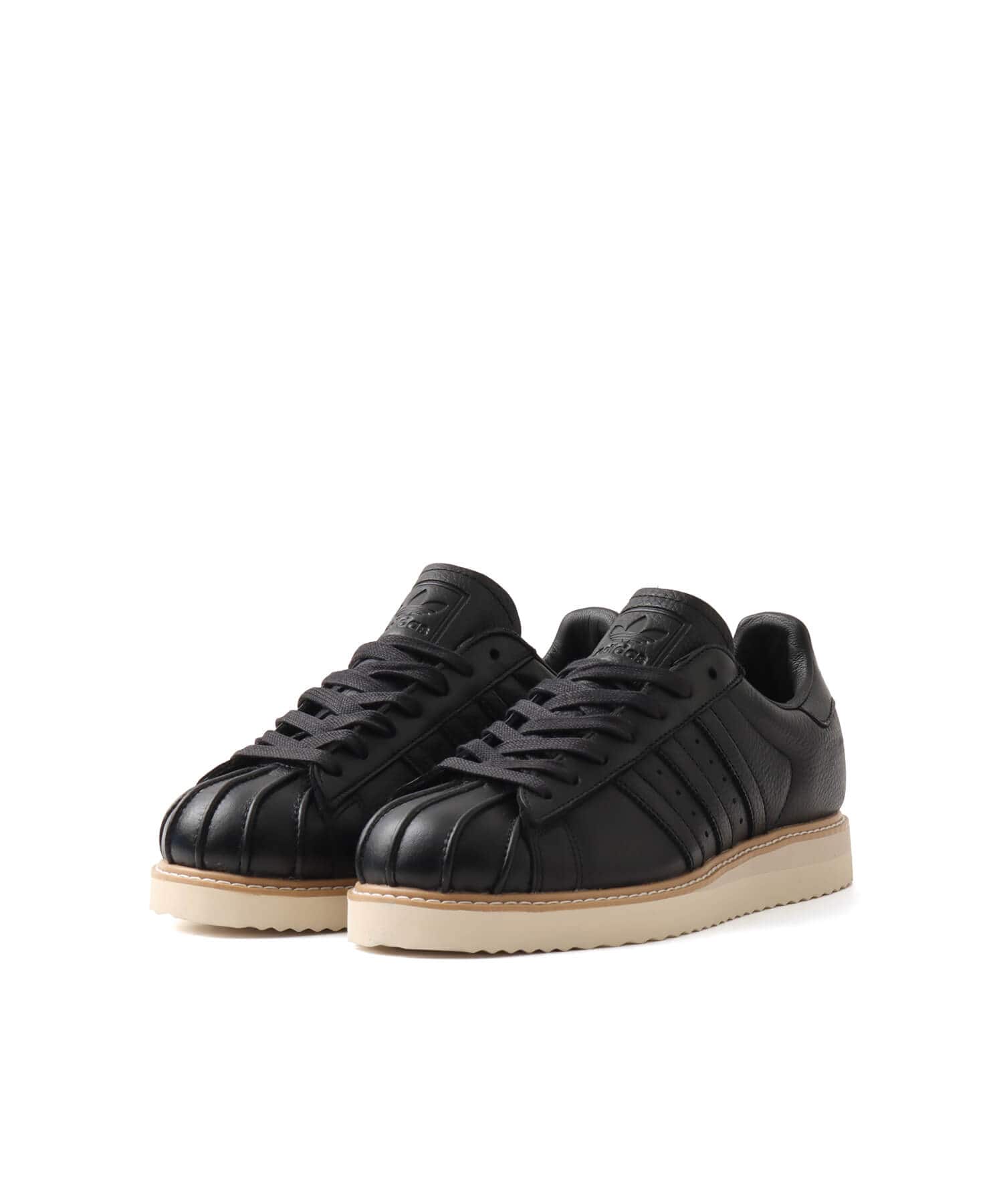 adidas Superstar Lux CBLACK/CBLACK/WARSANの画像