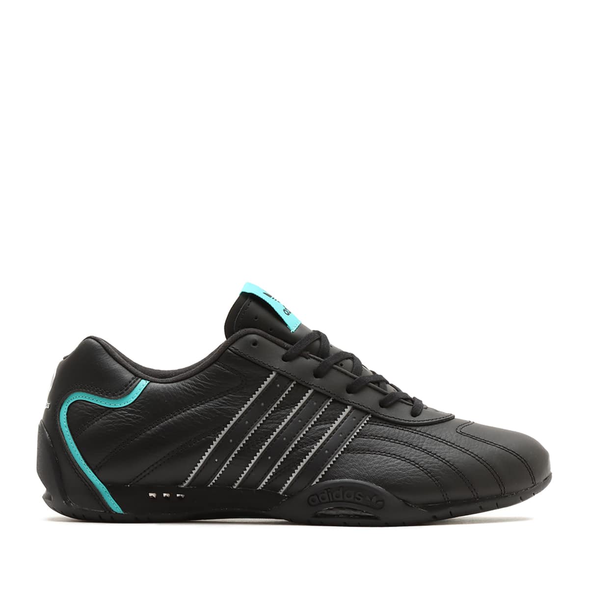 adidas ADIRACER LO Mercedes AMG PETRONAS F1 TEAM CORE BLACK/SEMI MINT RUSH/CORE BLACKの画像
