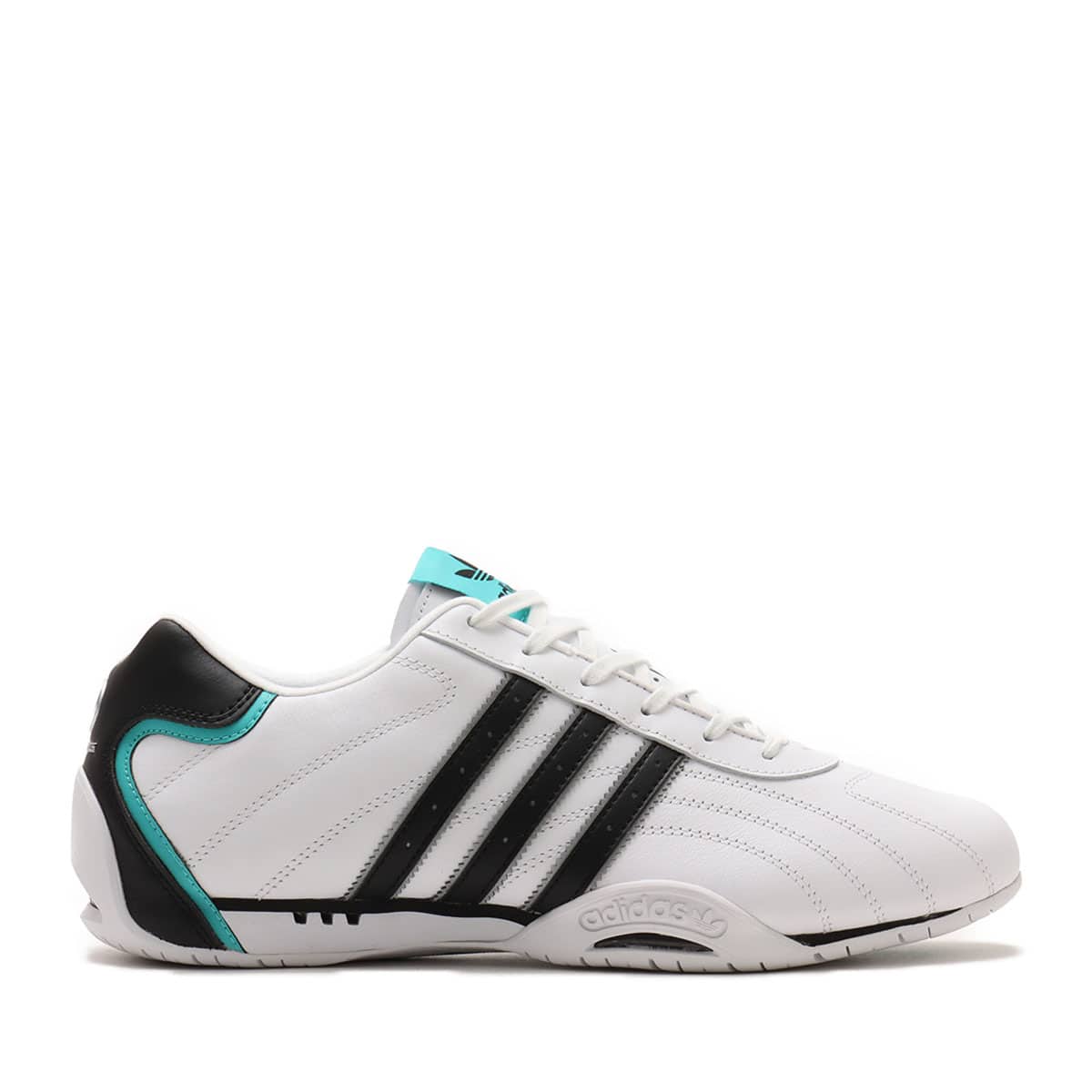 adidas ADIRACER LO Mercedes AMG PETRONAS F1 TEAM FOOT WEAR WHITE/CORE BLACK/SILVER METALLICの画像