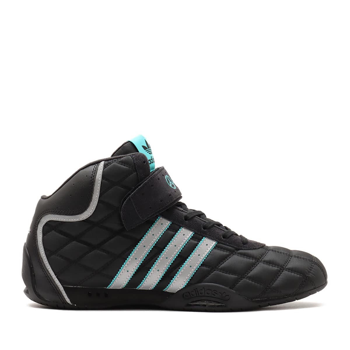 adidas ADIRACER HI Mercedes AMG PETRONAS F1 TEAM CORE BLACK/CORE BLACK/SILVER METALLICの画像
