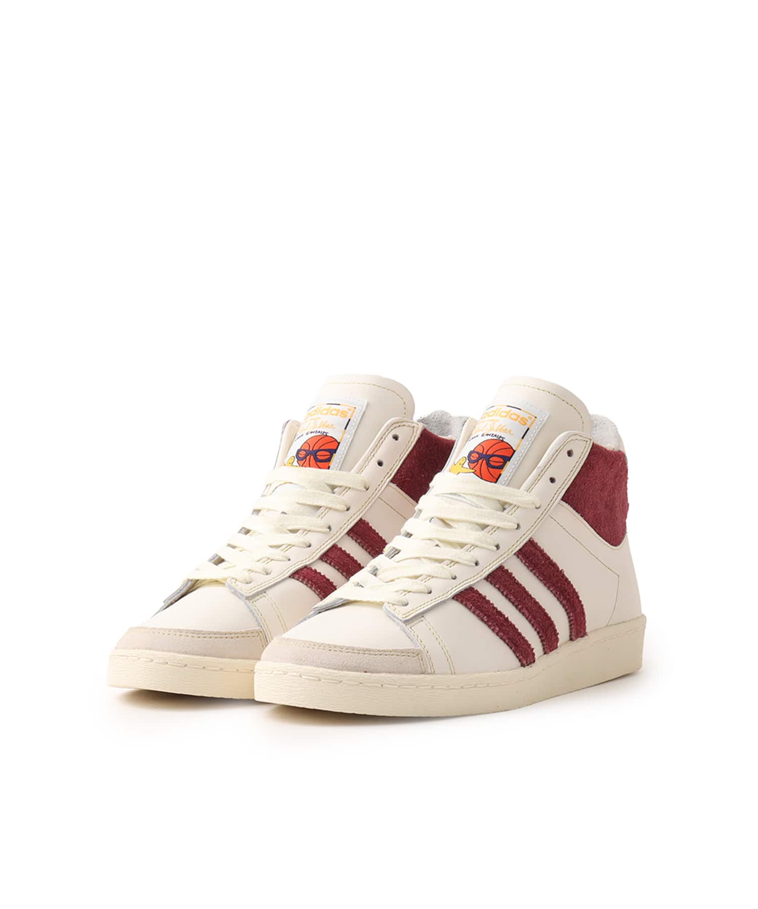 adidas GONZ JABBAR HI CWHITE/SHARED/ALUMINの画像
