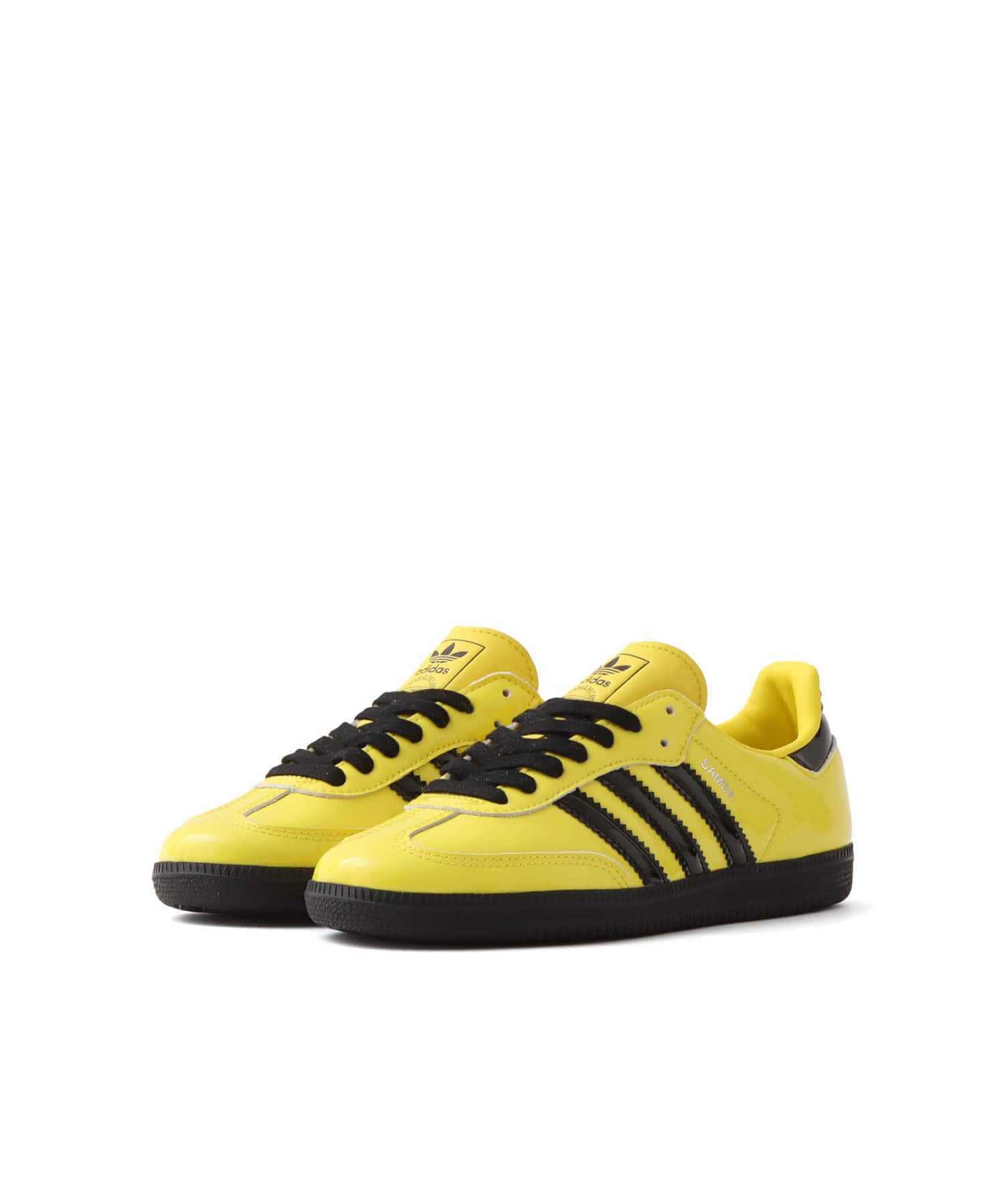 adidas SAMBA OG W YELLOW/CBLACK/SILVMTの画像