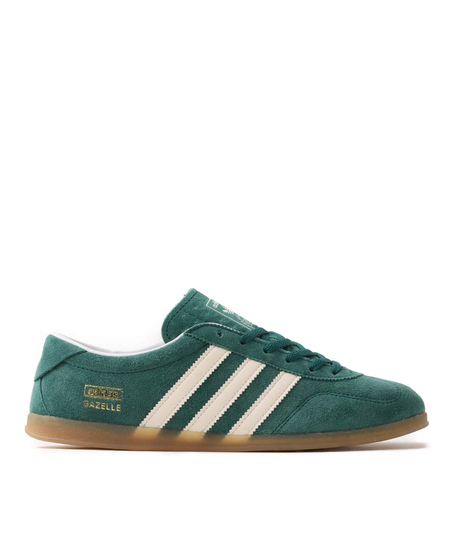 adidas GAZELLE LO PRO W CGREEN/CLOWHI/GUM3の画像