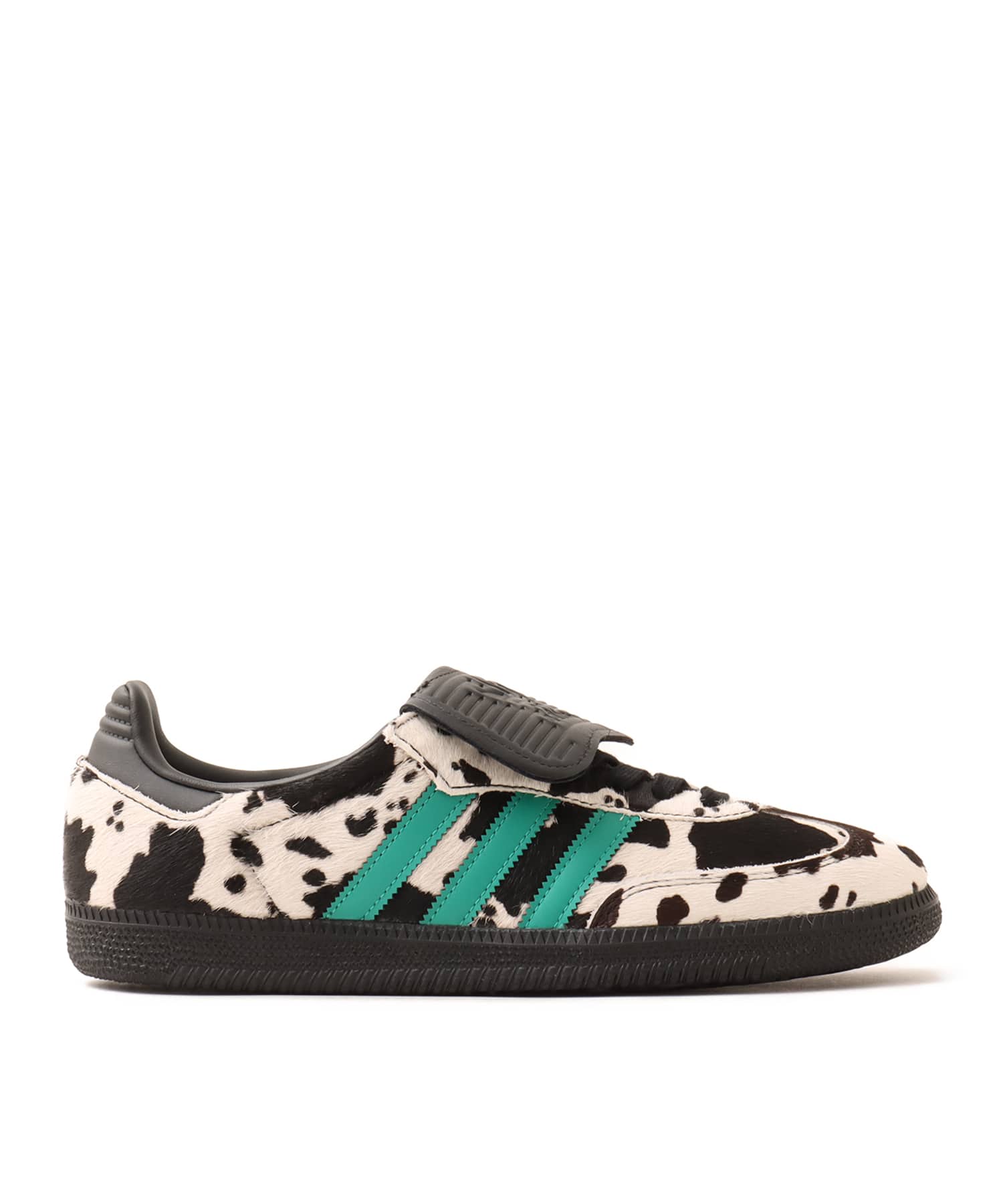adidas SAMBA LT W CBLACK/LUCBLU/GOLDMTの画像
