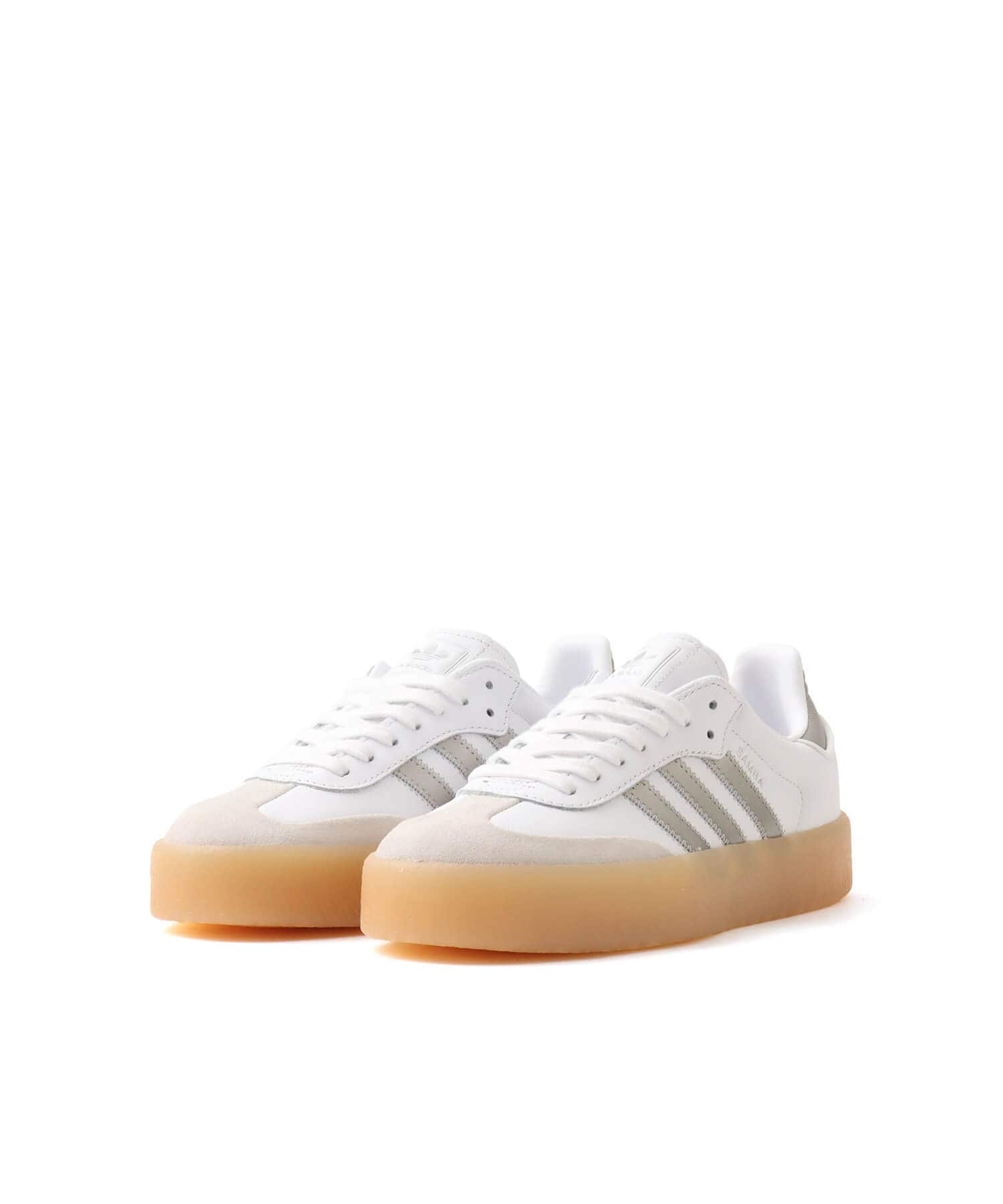 adidas SAMBAE W FTWWHT/SILVMT/GUM3の画像
