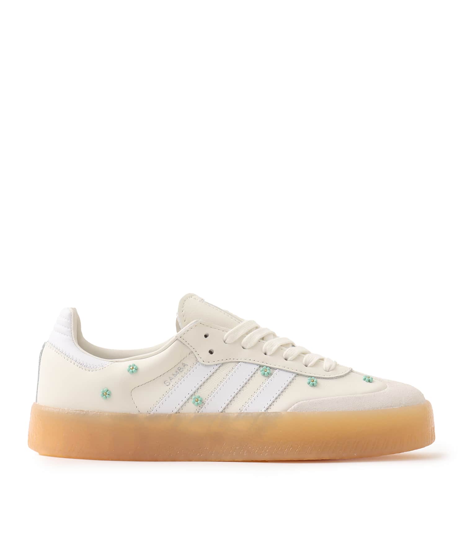 adidas SAMBAE W OWHITE/FTWWHT/CLEMINの画像