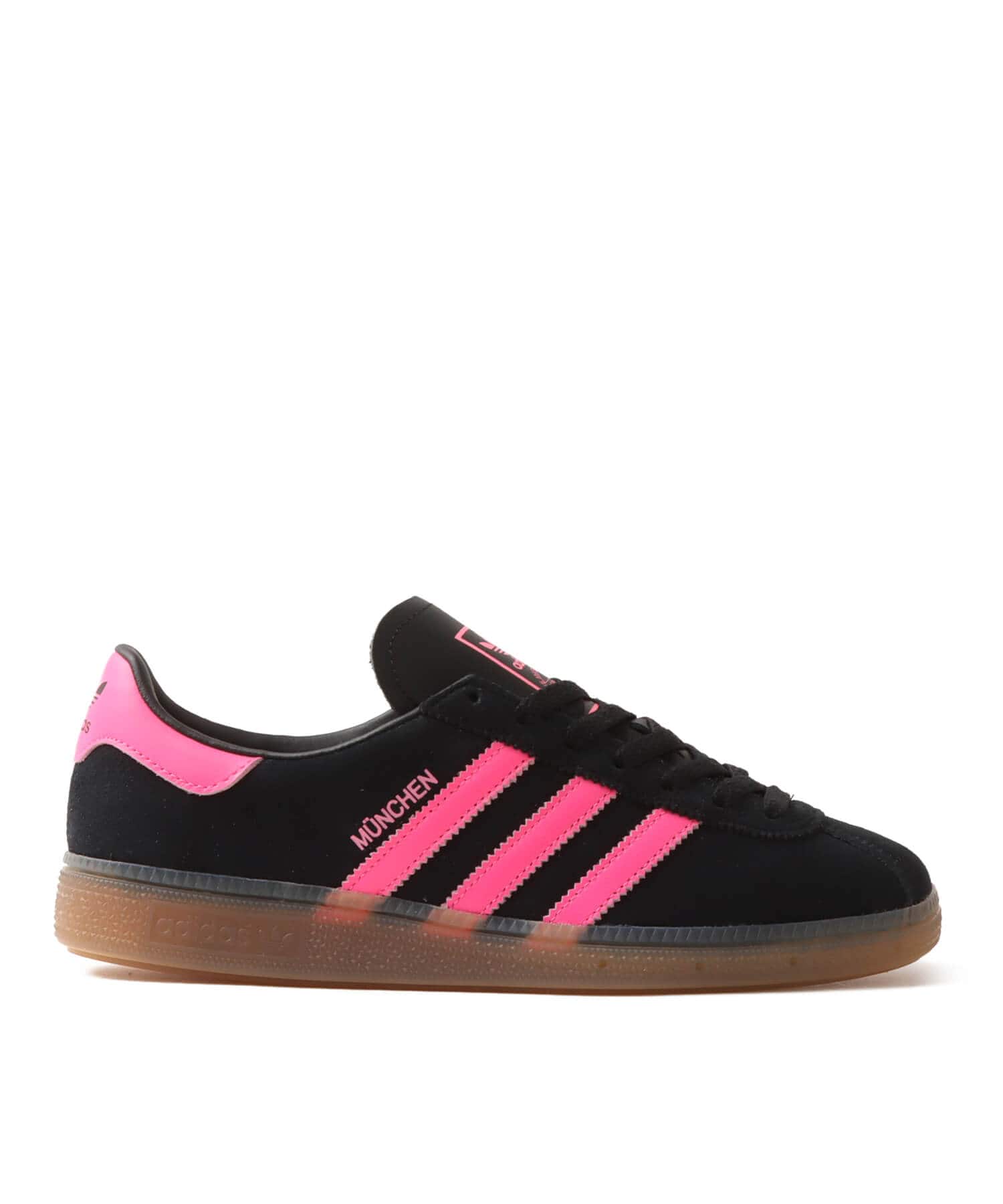 adidas MUENCHEN W CBLACK/LUCPNK/GUM5の画像