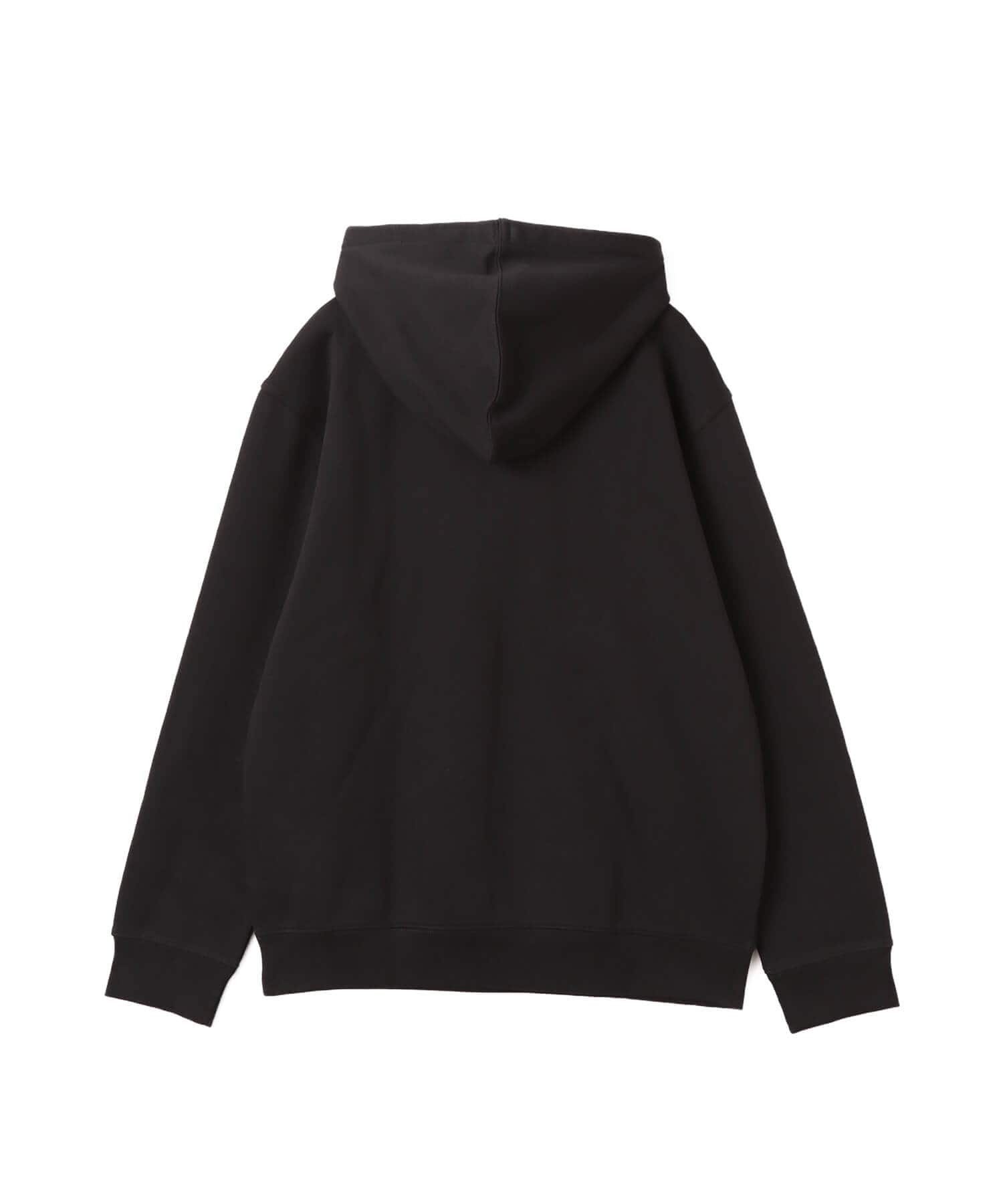 adidas TREFOIL ESSENTIALS LOOSE HOODIE ブラックの画像