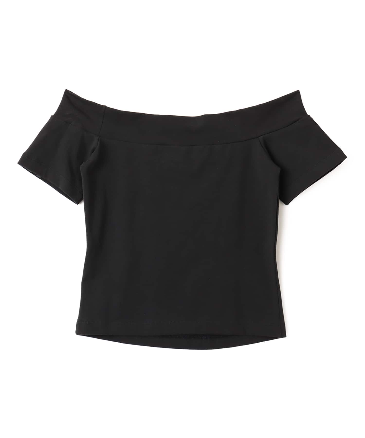 adidas ADICOLOR BANDEAU SHORT SLEEVE ブラックの画像