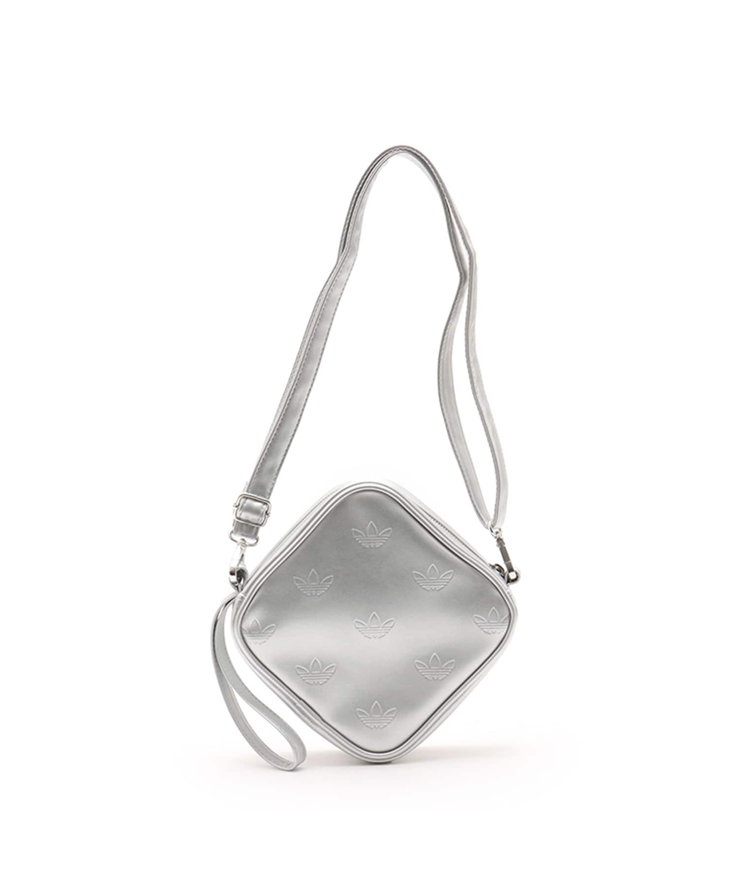 adidas DIAMOND SHAPED BAG シルバーメタリックの画像