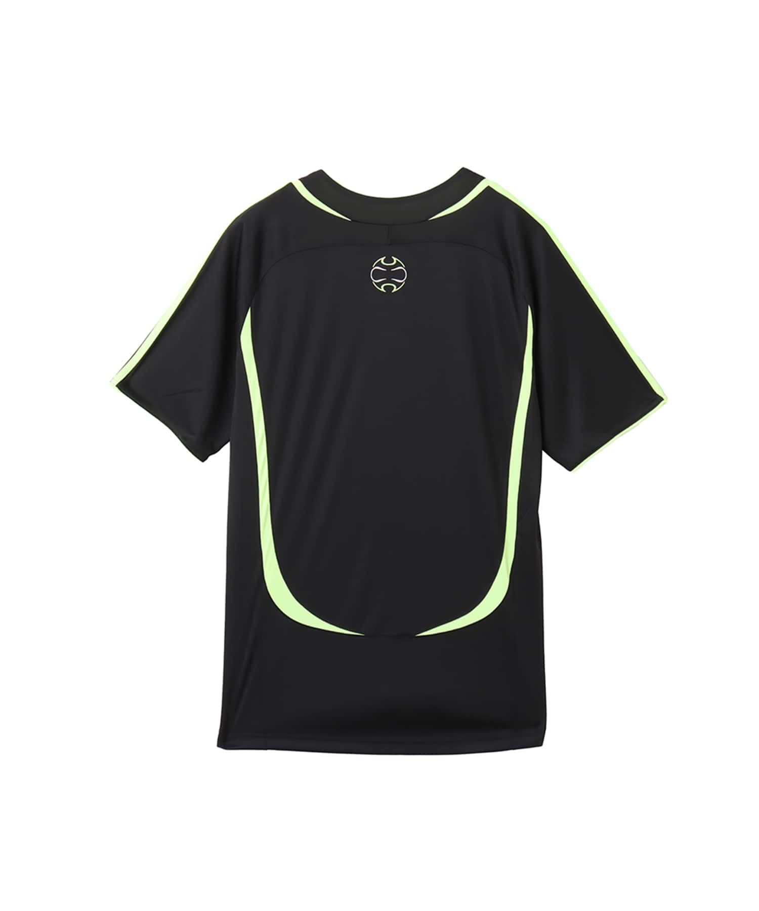 adidas TEAMGEIST ADICOLOR T-SHIRT ブラック/シグナルグリーンの画像