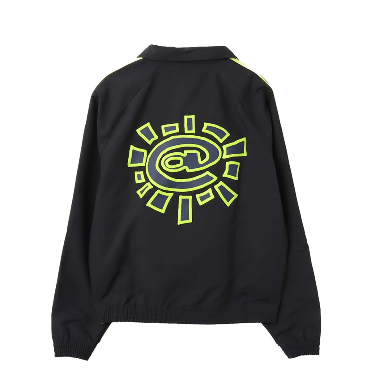 adidas ALWAYS WND JKT ブラック/セミソーラースライムの画像