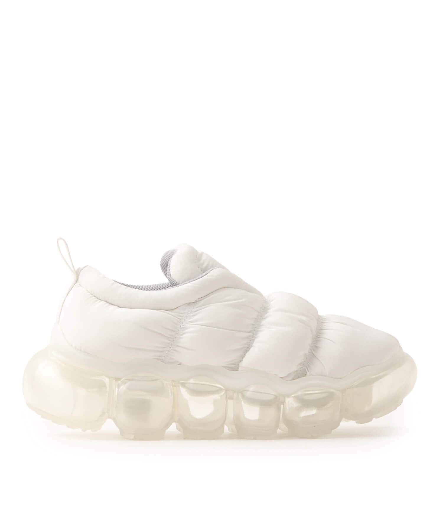 grounds JEWELRY PUFF TRAINER WHITEの画像