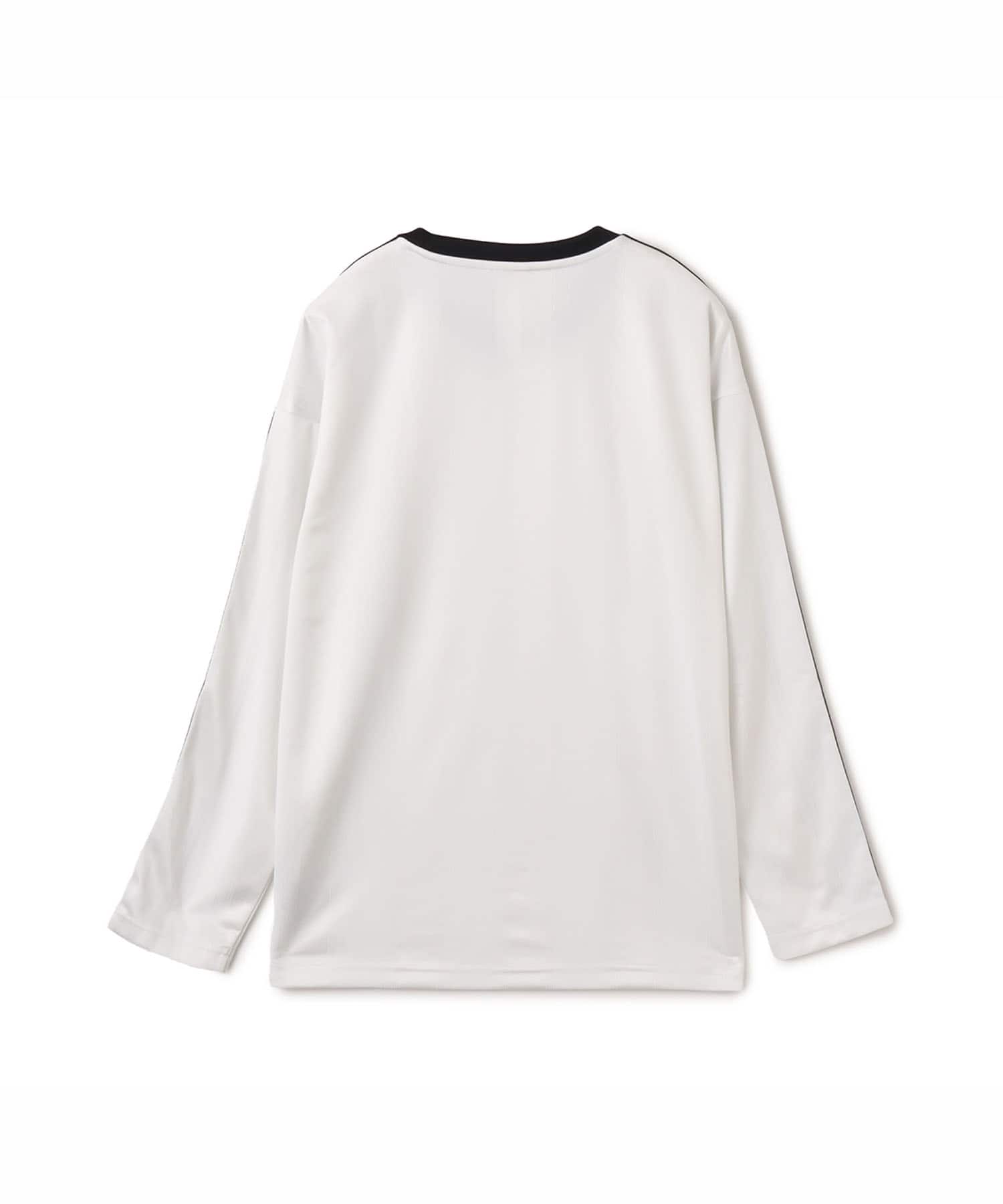 adidas ADICOLOR JACQUARD LONG SLEEVE JERSEY ホワイト/ブラックの画像