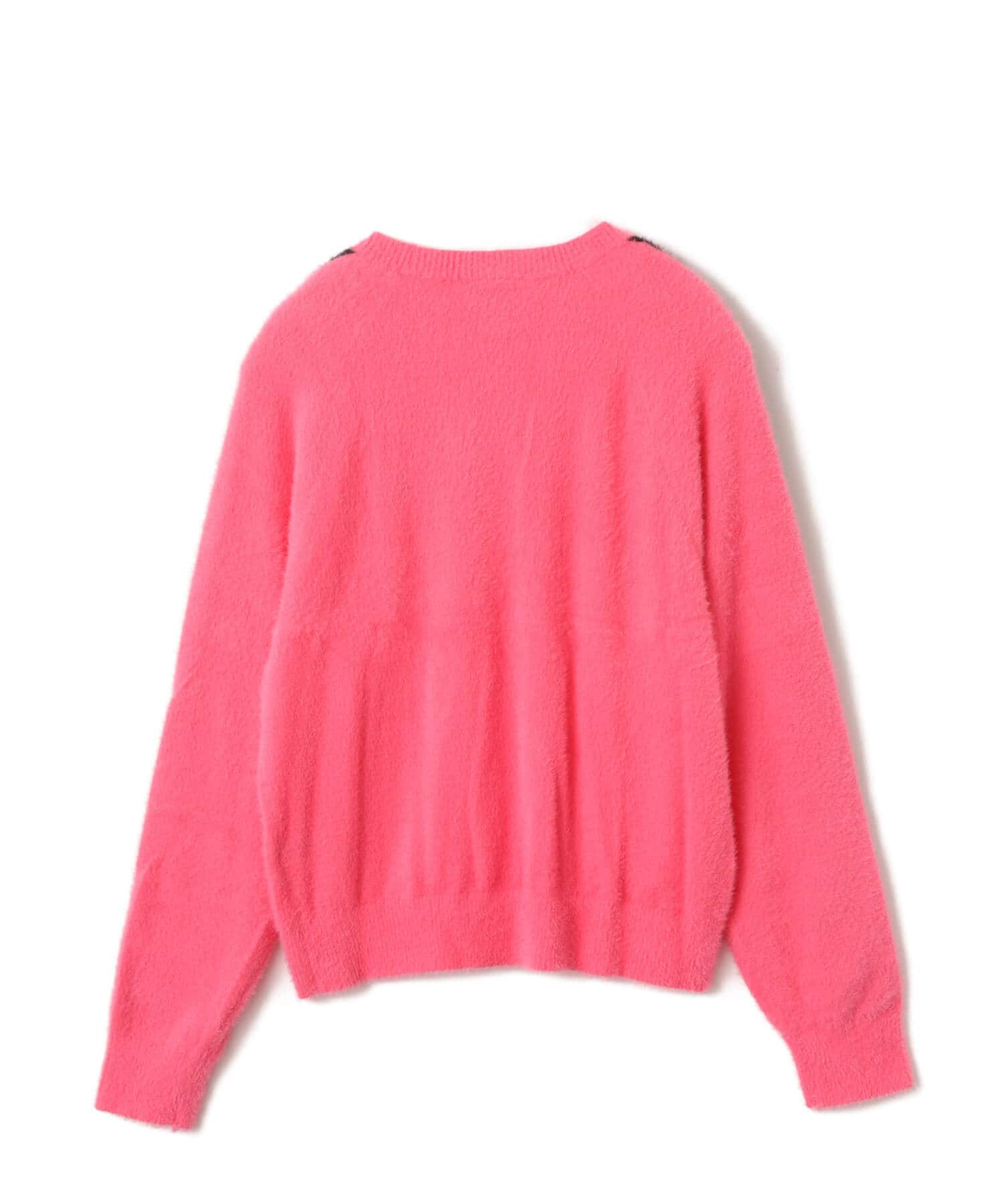 adidas ADICOLOR HOLIDAY KNIT SWEATER ルシッドピンクの画像