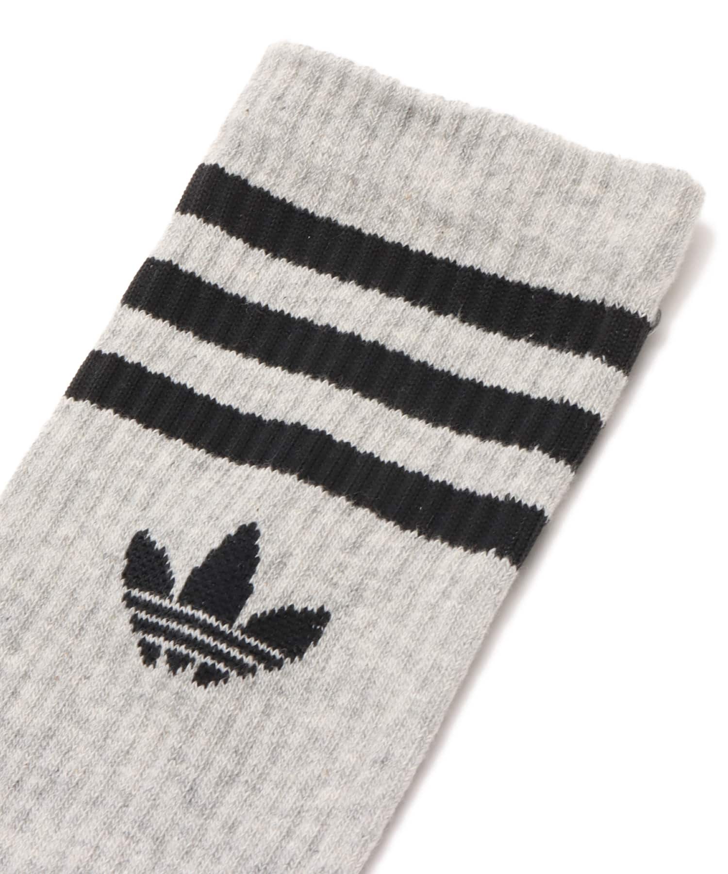 adidas 100 THIEVES SOCKS ブラック/ミディアムグレーヘザー/ブルーバードの画像