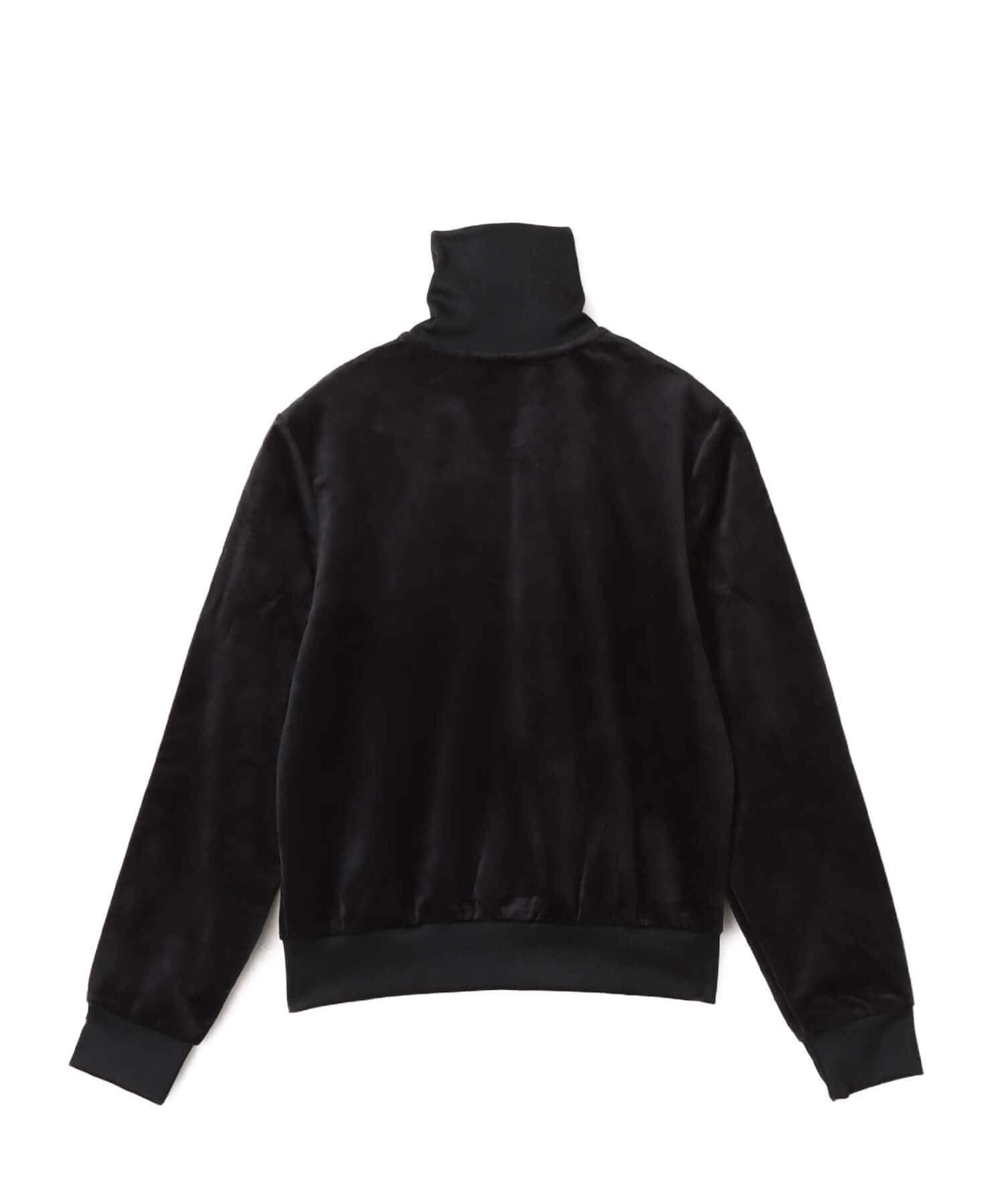 adidas ADICOLOR  VELOUR TRACK TOP ブラックの画像