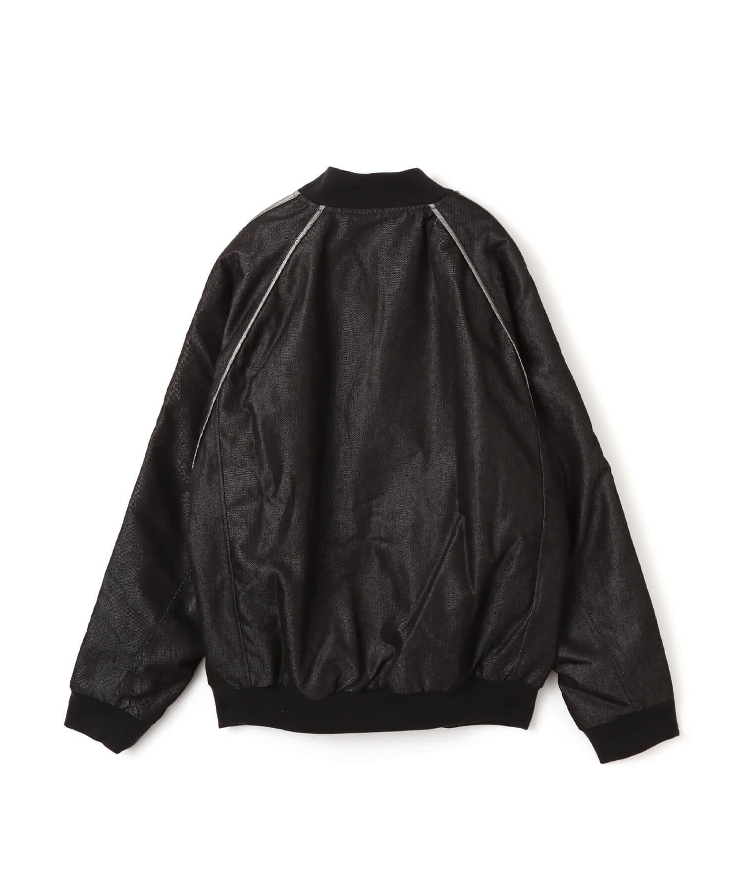 adidas DENIM JACKET ブラックの画像