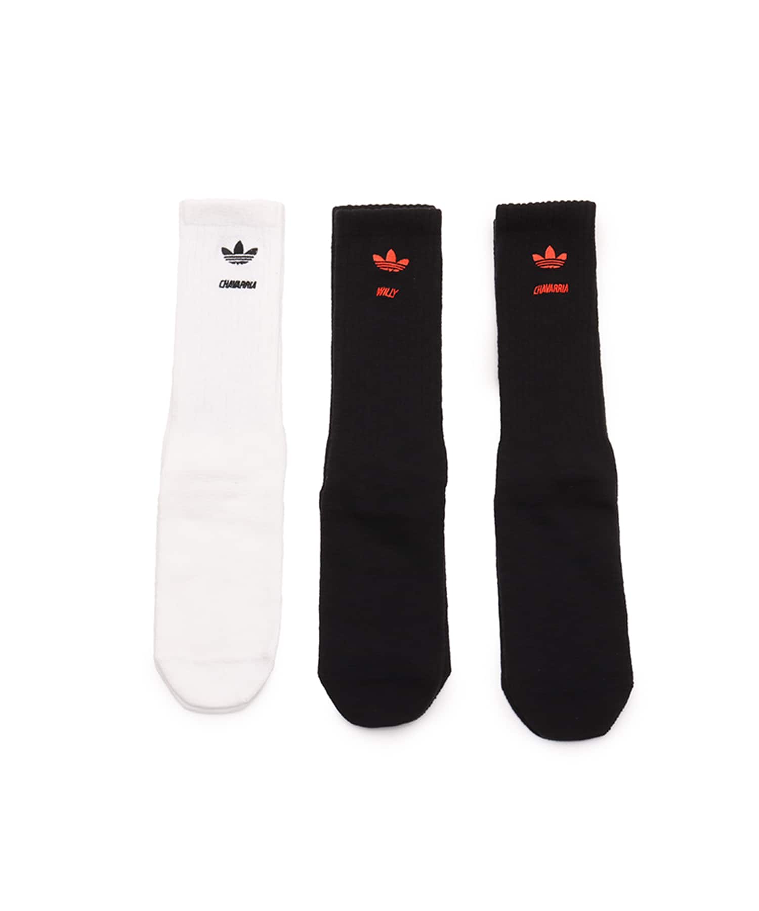 adidas WILLY CHAVARRIA SOCKS ホワイト/ブラック/ブラックの画像