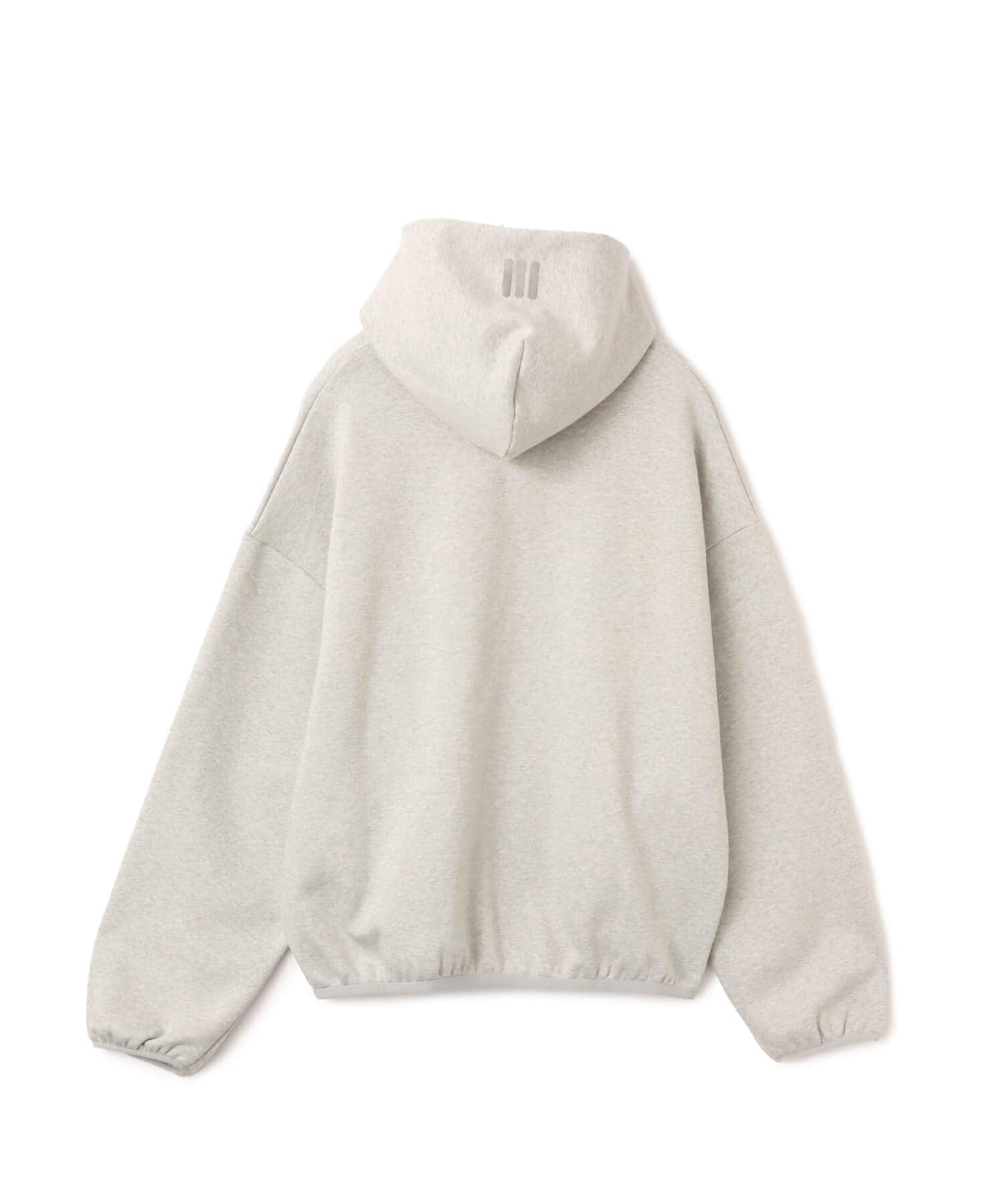 adidas FEAR OF GOD ATHLETICS COTTON FLEECE HOODIE ミディアムグレーヘザーの画像