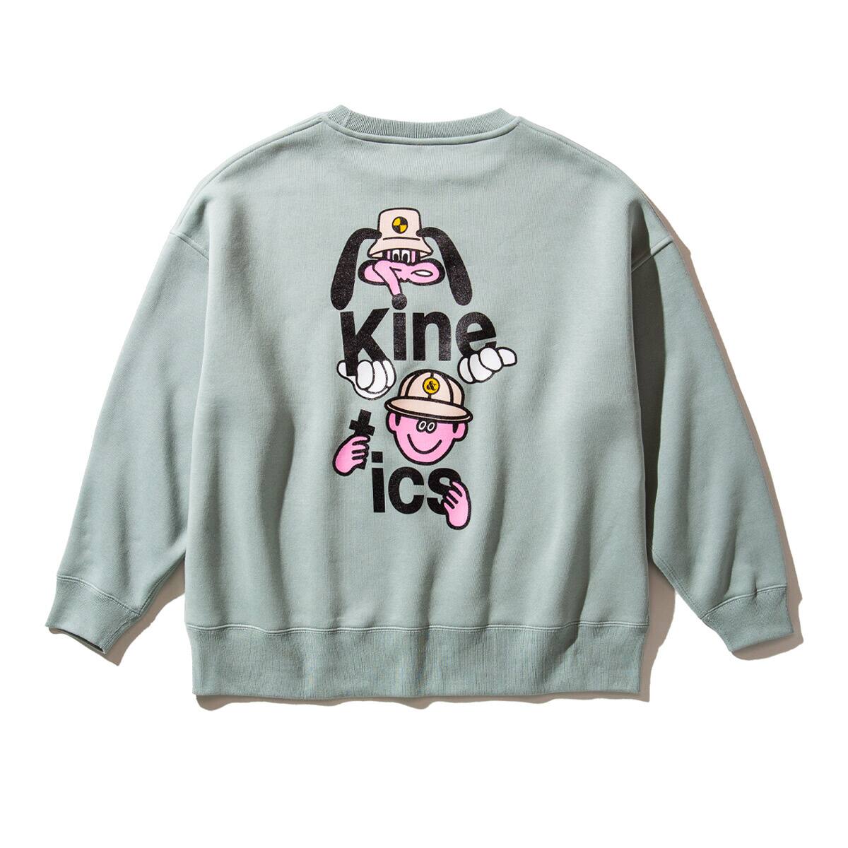 UND x Kinetics CREW SWEAT OLIVE 21FA-I