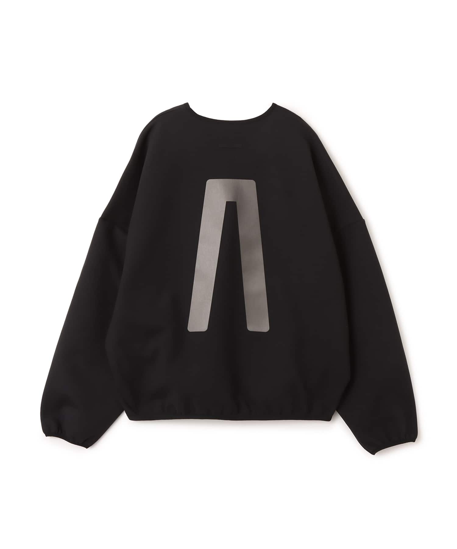 adidas FEAR OF GOD ATHLETICS SUEDE FLEECE CREWNECK ブラックの画像
