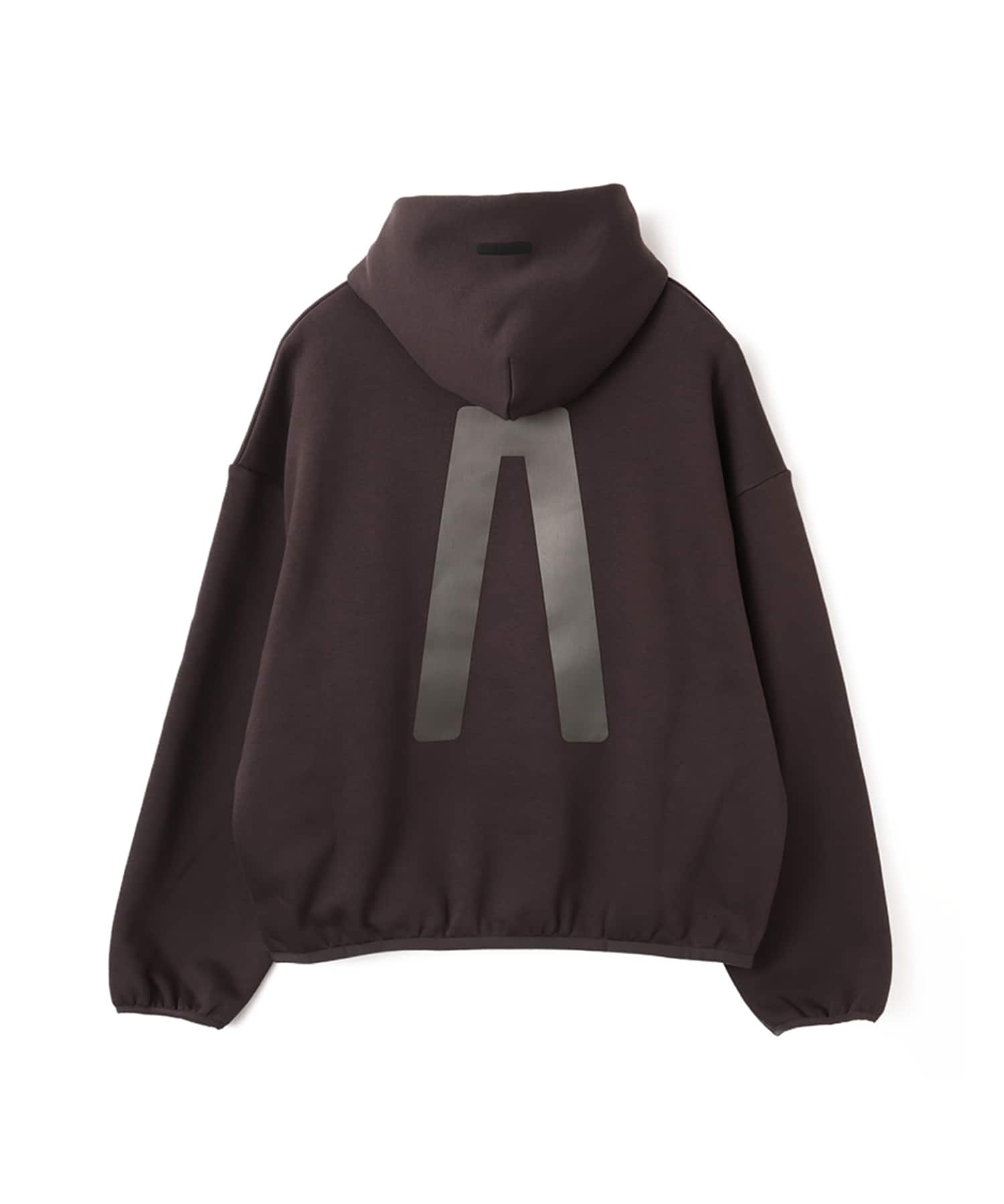 adidas FEAR OF GOD ATHLETICS FLEECE HOODIE ナイトブラウンの画像