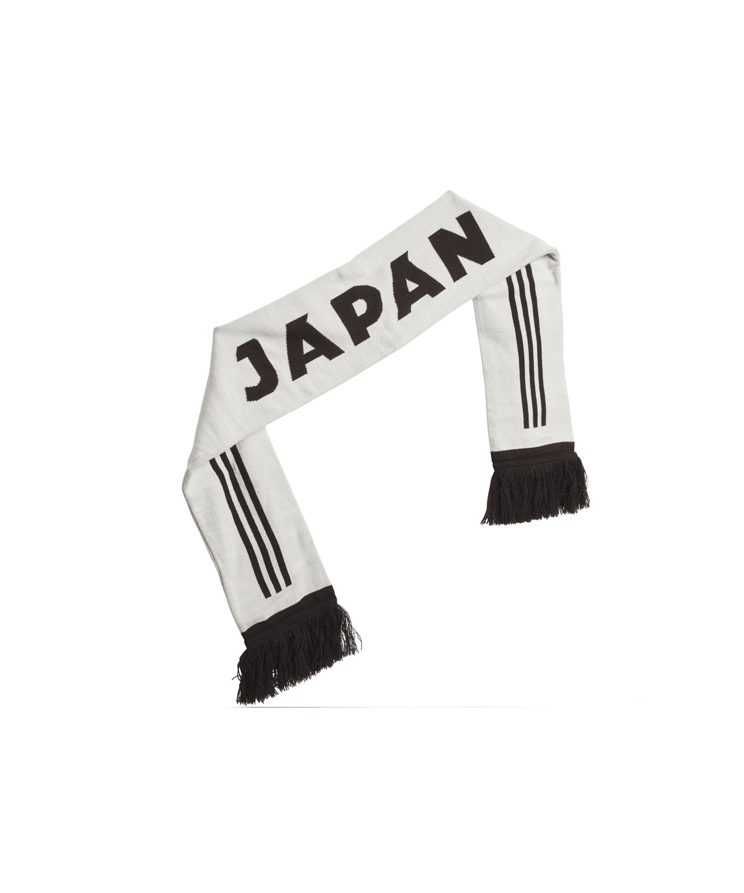 adidas サッカー日本代表 SCALF アウェイ オフホワイト/ブラックの画像