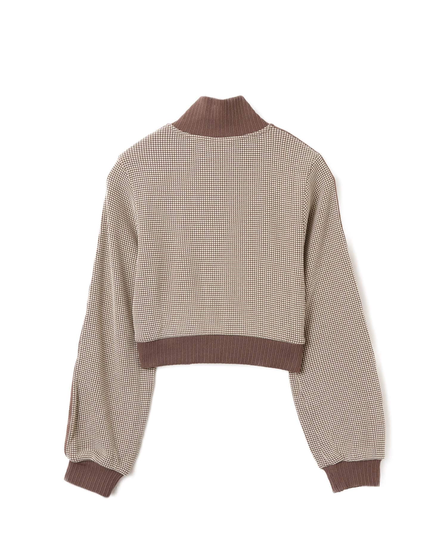 adidas CROP TRACK TOP サンドストレータ/アースストレータの画像