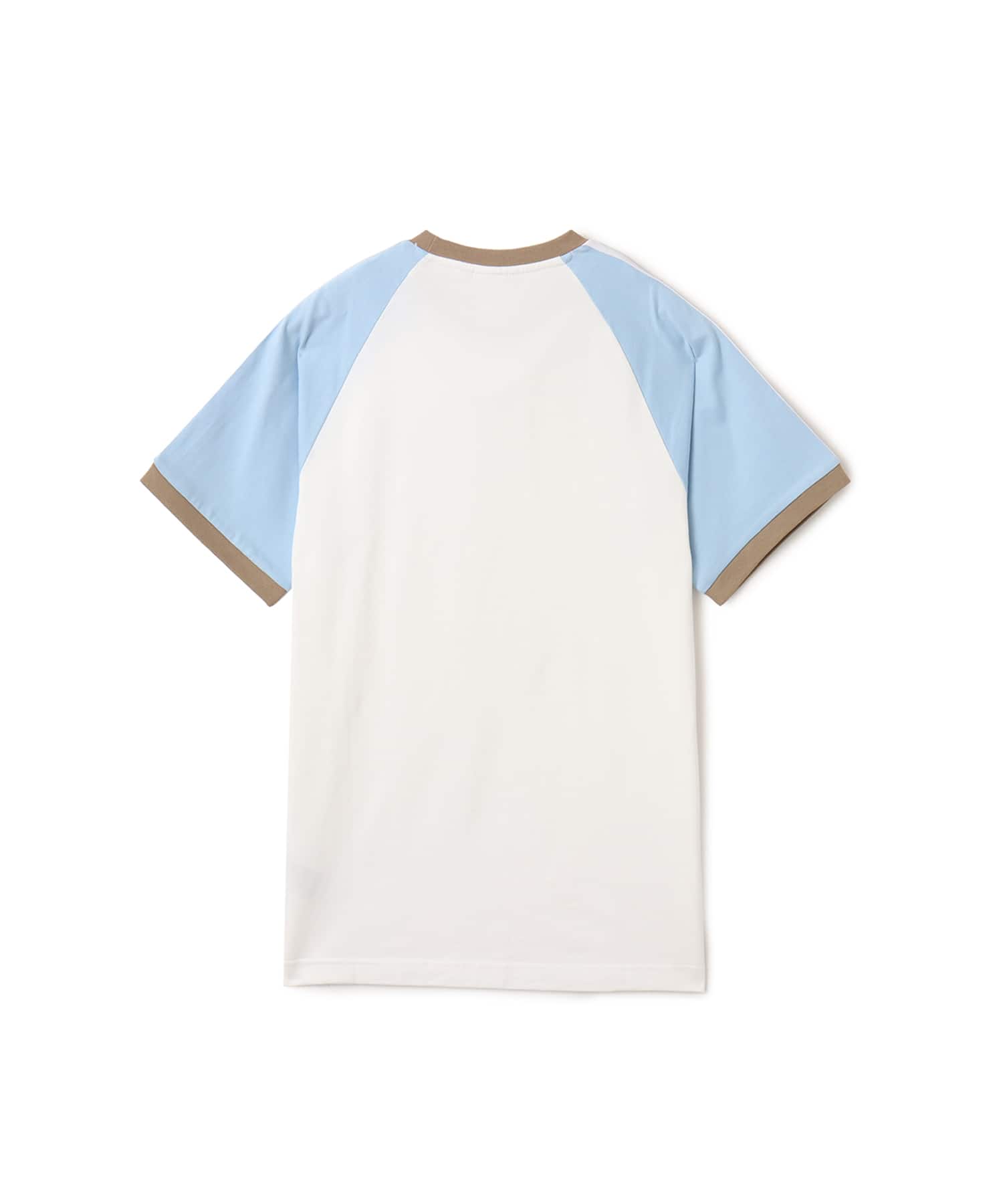 adidas CALI TEE ホワイト/クリアスカイ/ブランチカーゴの画像