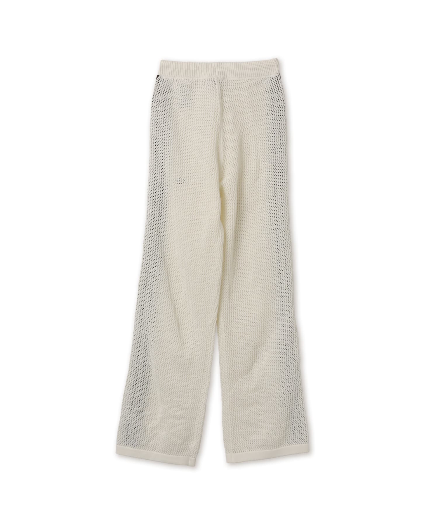 adidas KNITTED CROCHET FIREBIRD TRACKPANTS オフホワイトの画像