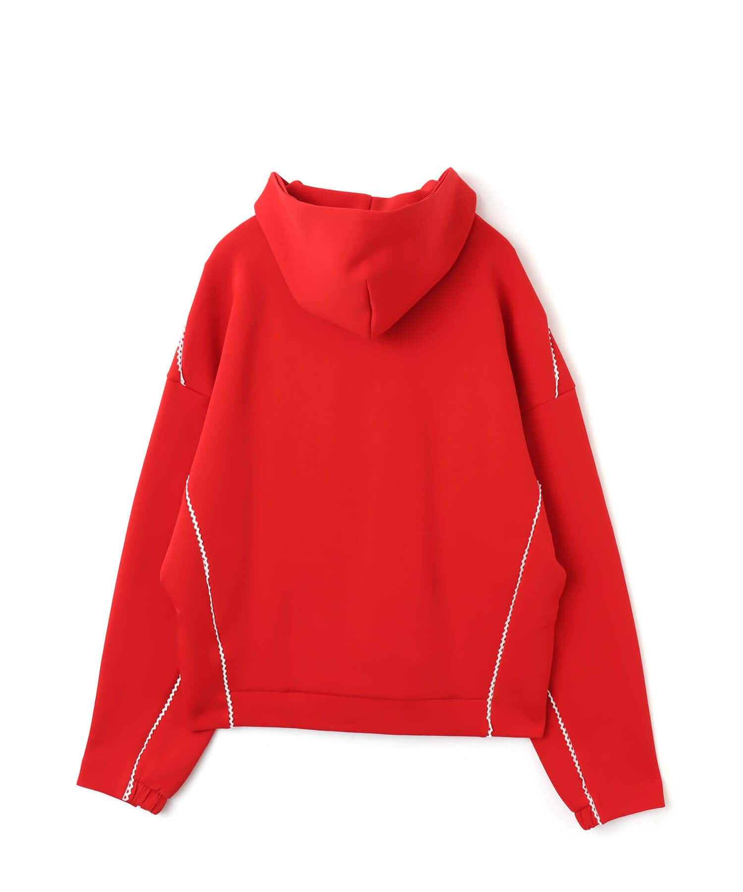 adidas X ARTE ANTWERP Z.N.E. FULL-ZIP TRACK TOP ベタースカーレット/ホワイトの画像