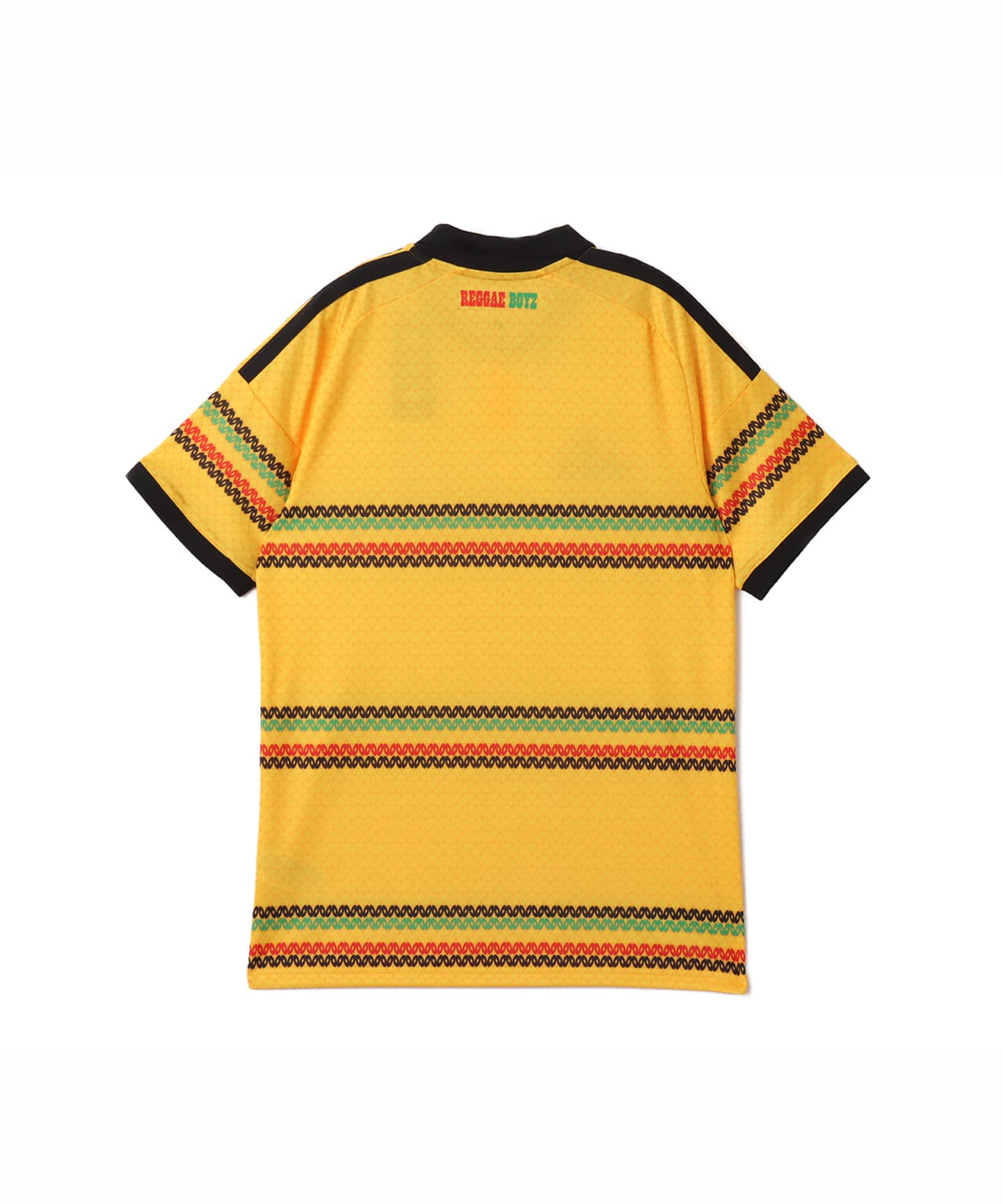 adiads JAMAICA 26 X BOB MARLEY HOME JERSEY ボールドゴールドの画像
