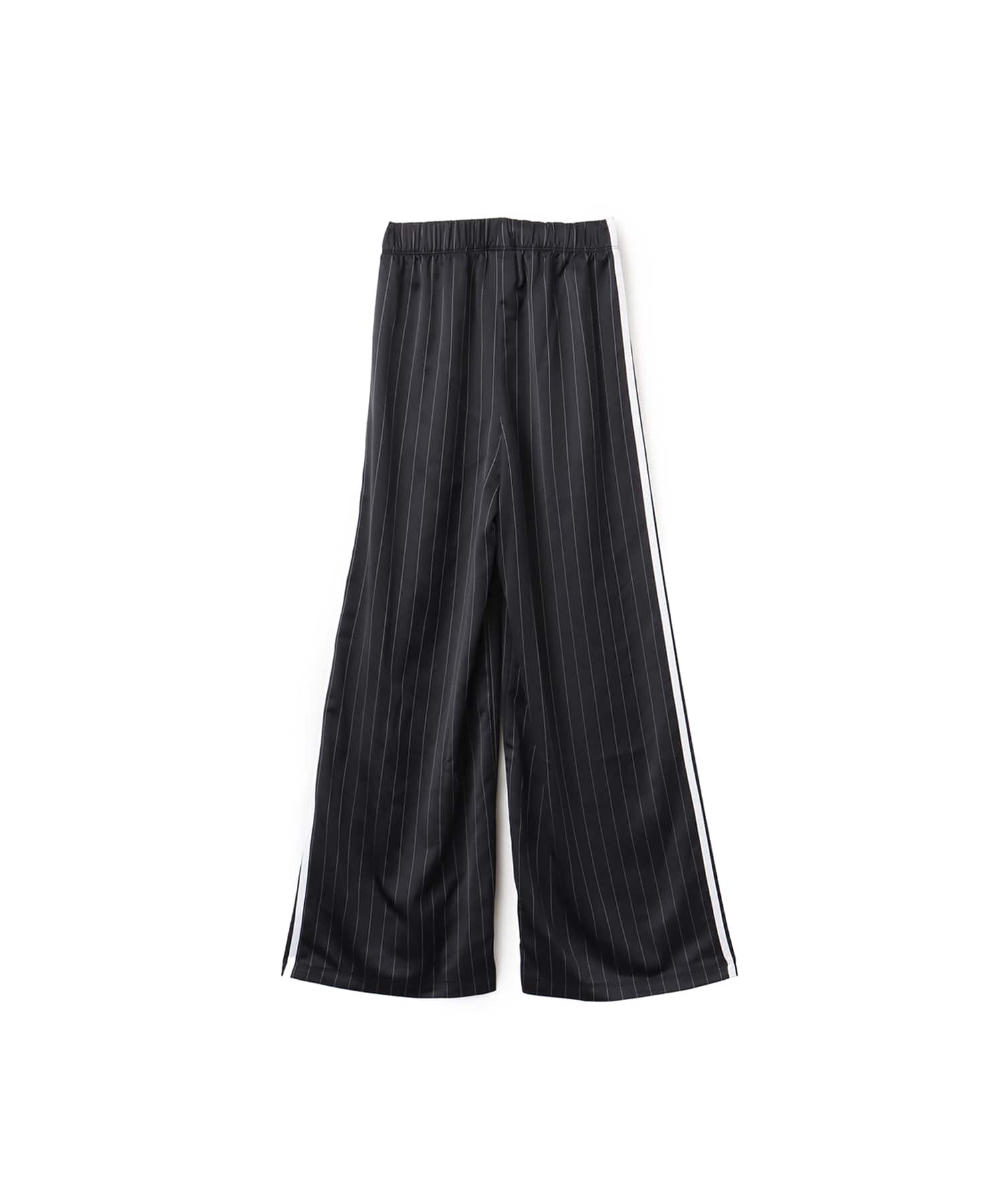 adidas WIDE LEG PANTS ブラックの画像