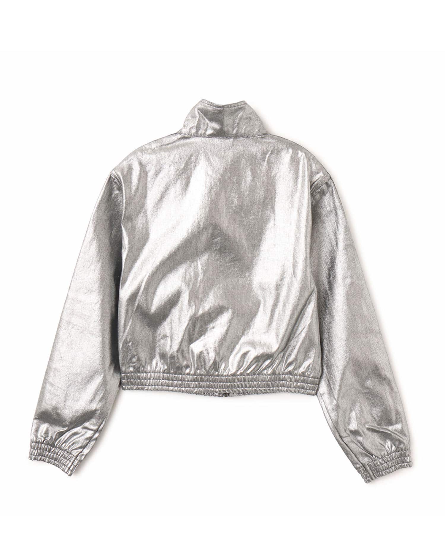 adidas FIREBIRD TRACK TOP DENIM シルバーメタリックの画像