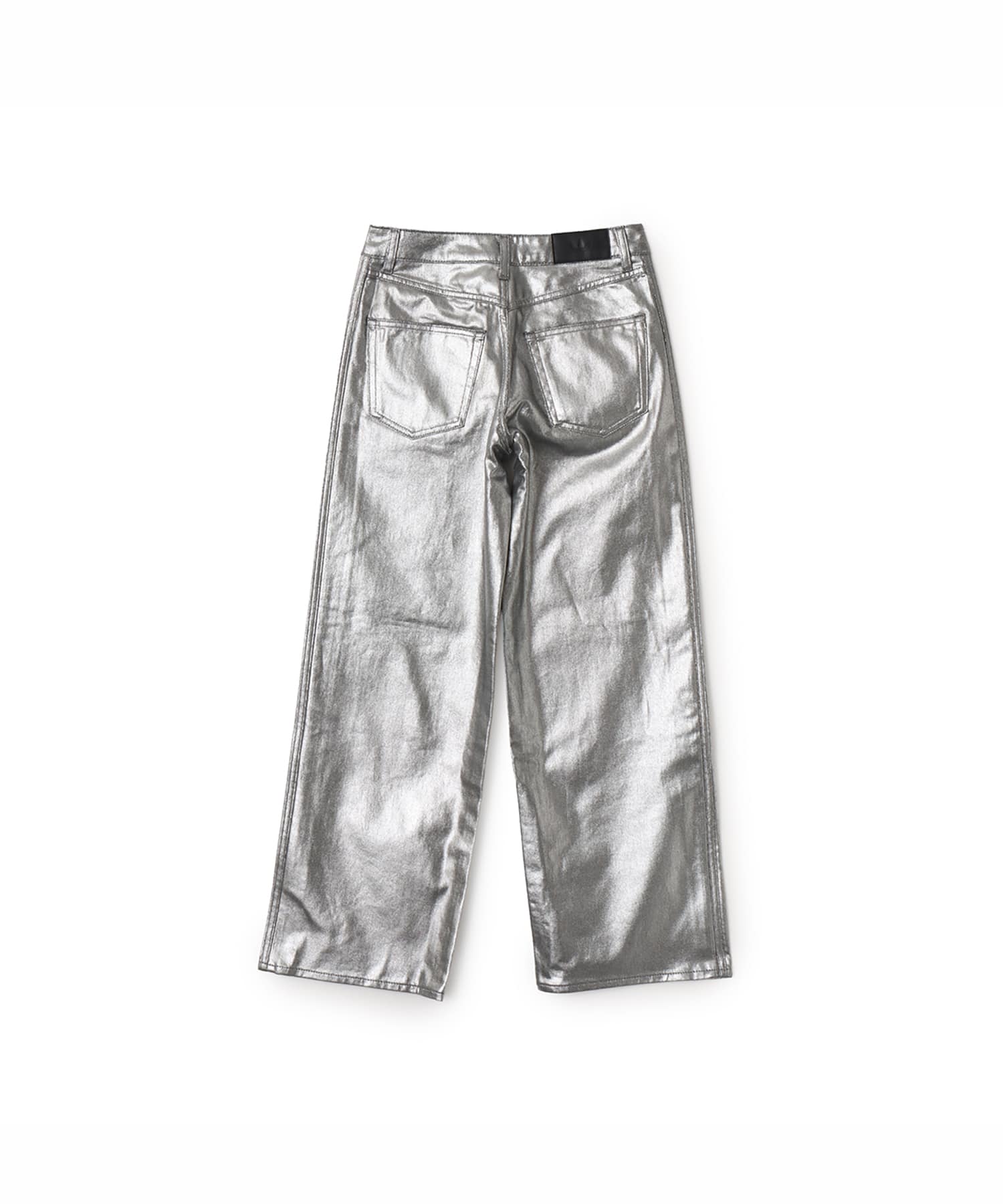 adidas FIREBIRD TRACK PANT DENIM シルバーメタリックの画像