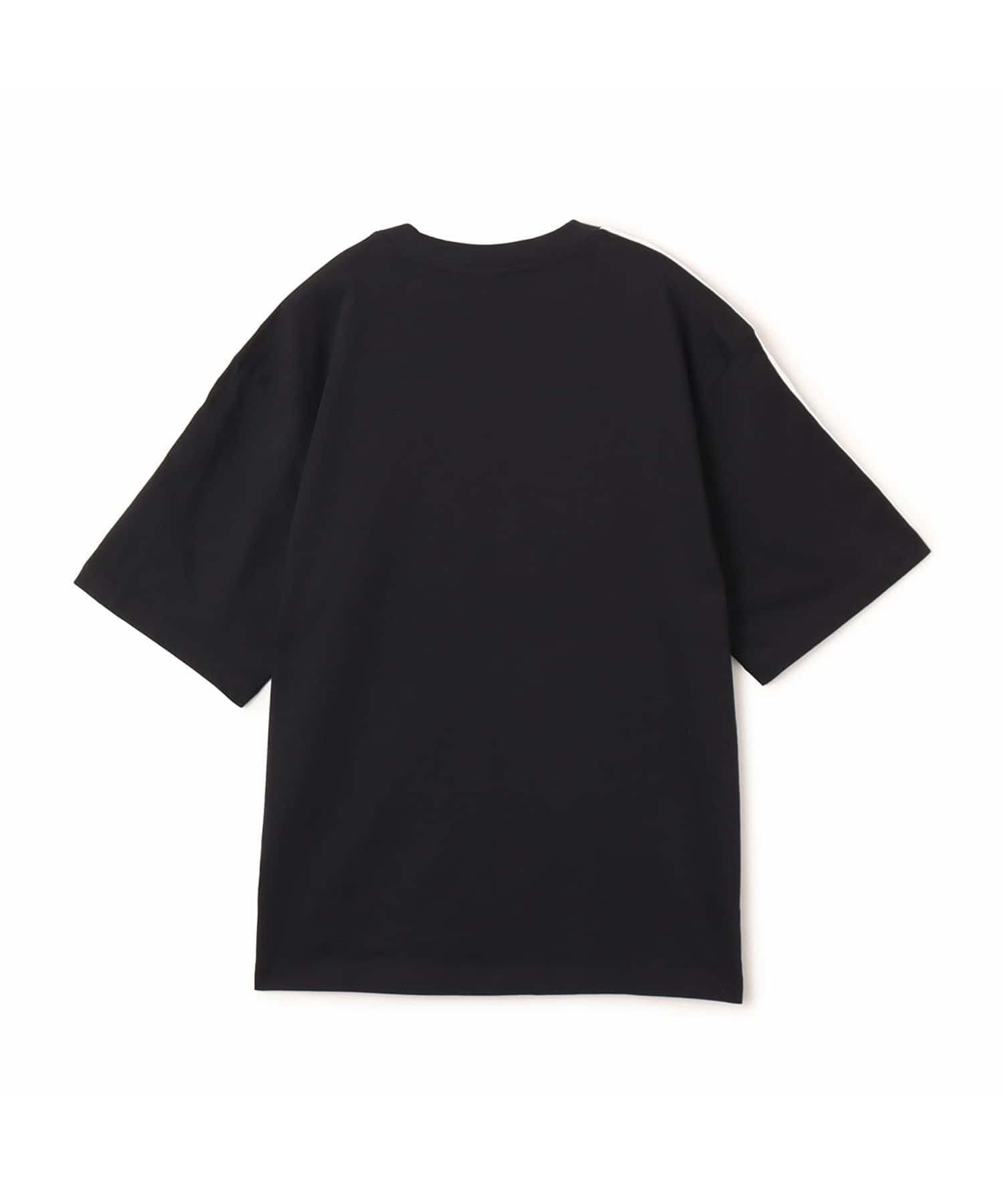 adidas ADICOLOR 3-STRIPES OVERSIZED TEE ブラックの画像