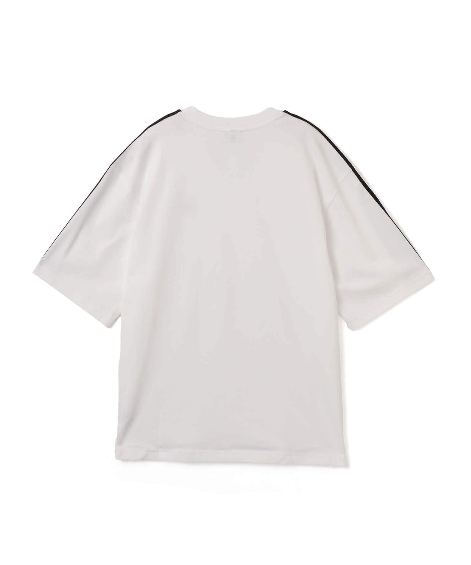adidas ADICOLOR 3-STRIPES OVERSIZED TEE ホワイトの画像