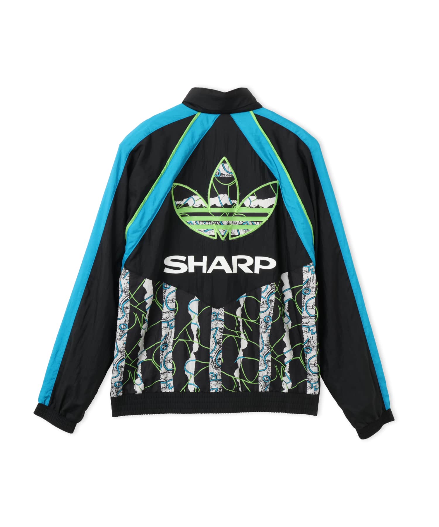 adidas マンチェスターユナイテッド WOVEN JKT 90 ブラックの画像