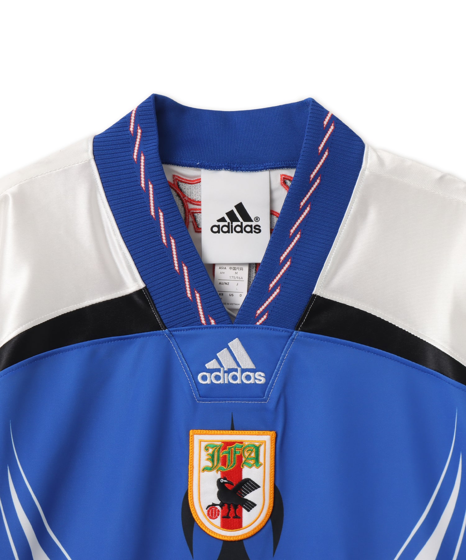 adidas BRINGBACK REMIXED JAPAN JERSEY パワーブルー/ホワイト/レッドの画像