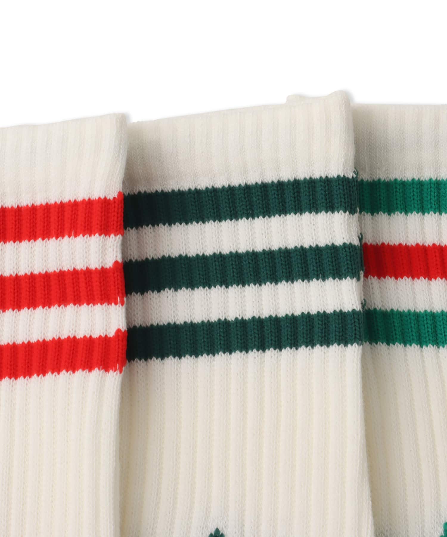 adidas 3 STRIPES HIGH CREW SOCKS 3 PAIRS オフホワイト/オフホワイト/オフホワイトの画像